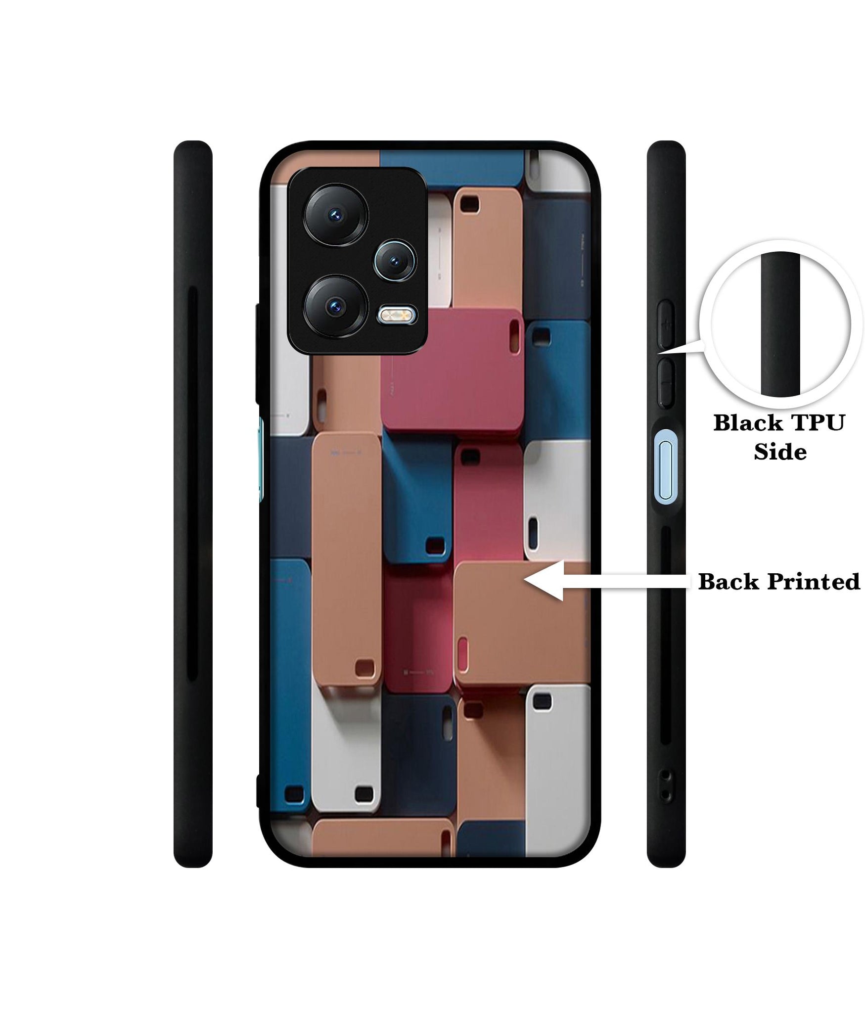 Mobile Cover Designer 2D Printed Back Case Cover for Mi Redmi Note 12 5G / Note 12R Pro 5G / Poco X5 5G