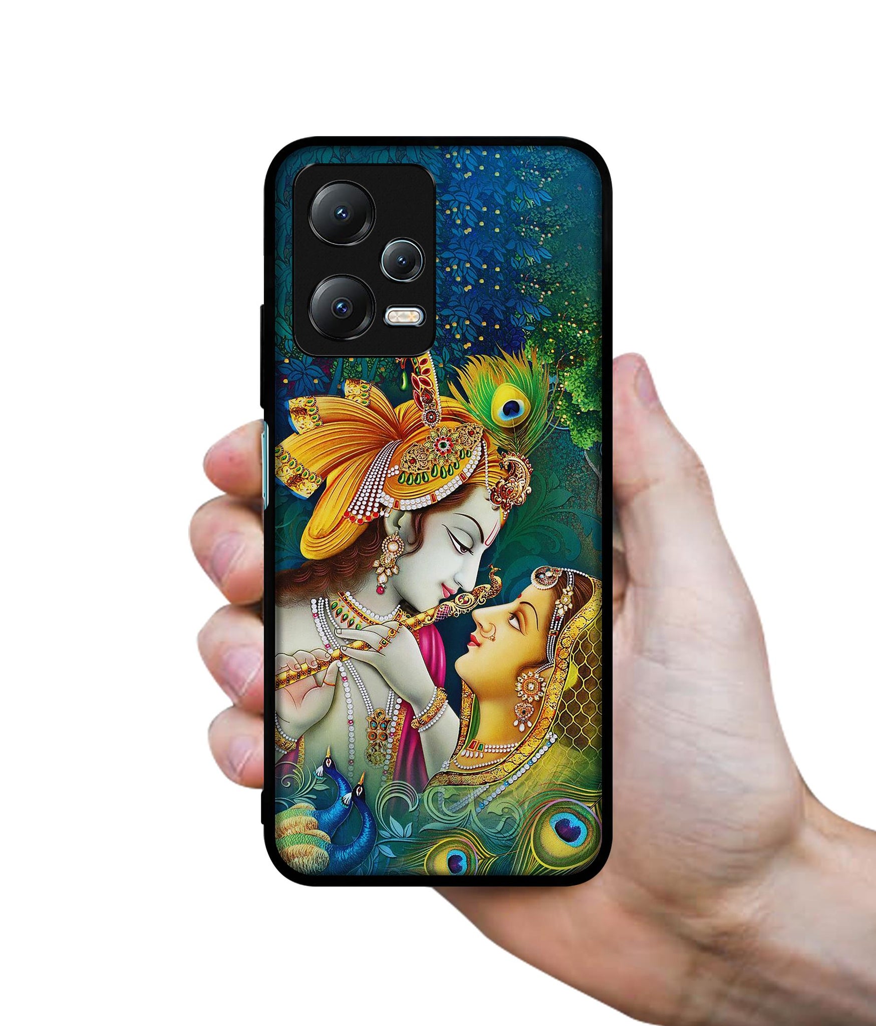 Radha Kishan Love Designer 2D Printed Back Case Cover for Mi Redmi Note 12 5G / Note 12R Pro 5G / Poco X5 5G