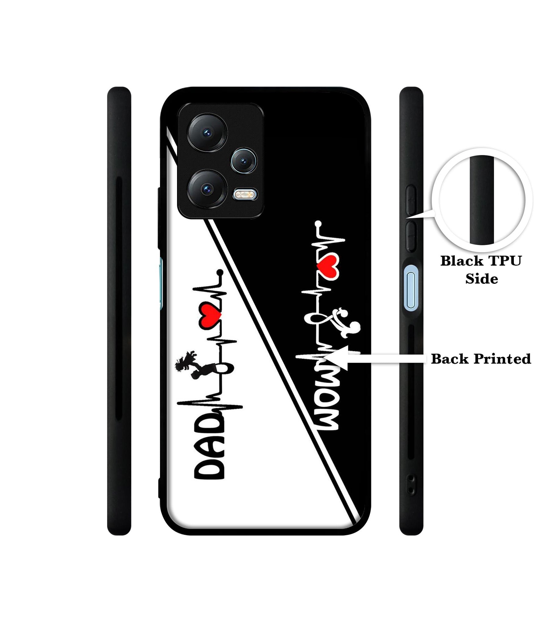 Mom and Dad Lover Designer 2D Printed Back Case Cover for Mi Redmi Note 12 5G / Note 12R Pro 5G / Poco X5 5G