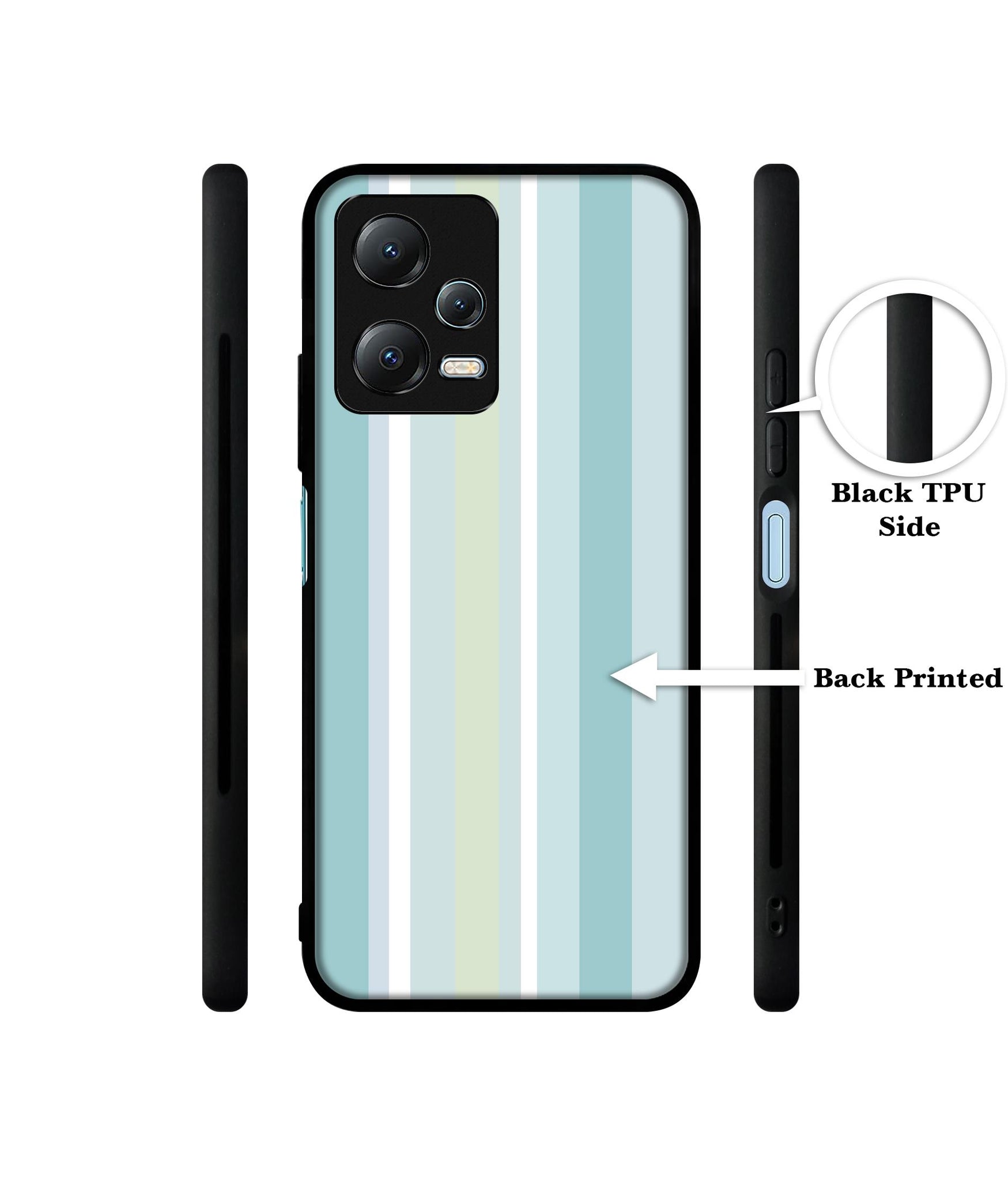 Light Green Stripes Designer 2D Printed Back Case Cover for Mi Redmi Note 12 5G / Note 12R Pro 5G / Poco X5 5G