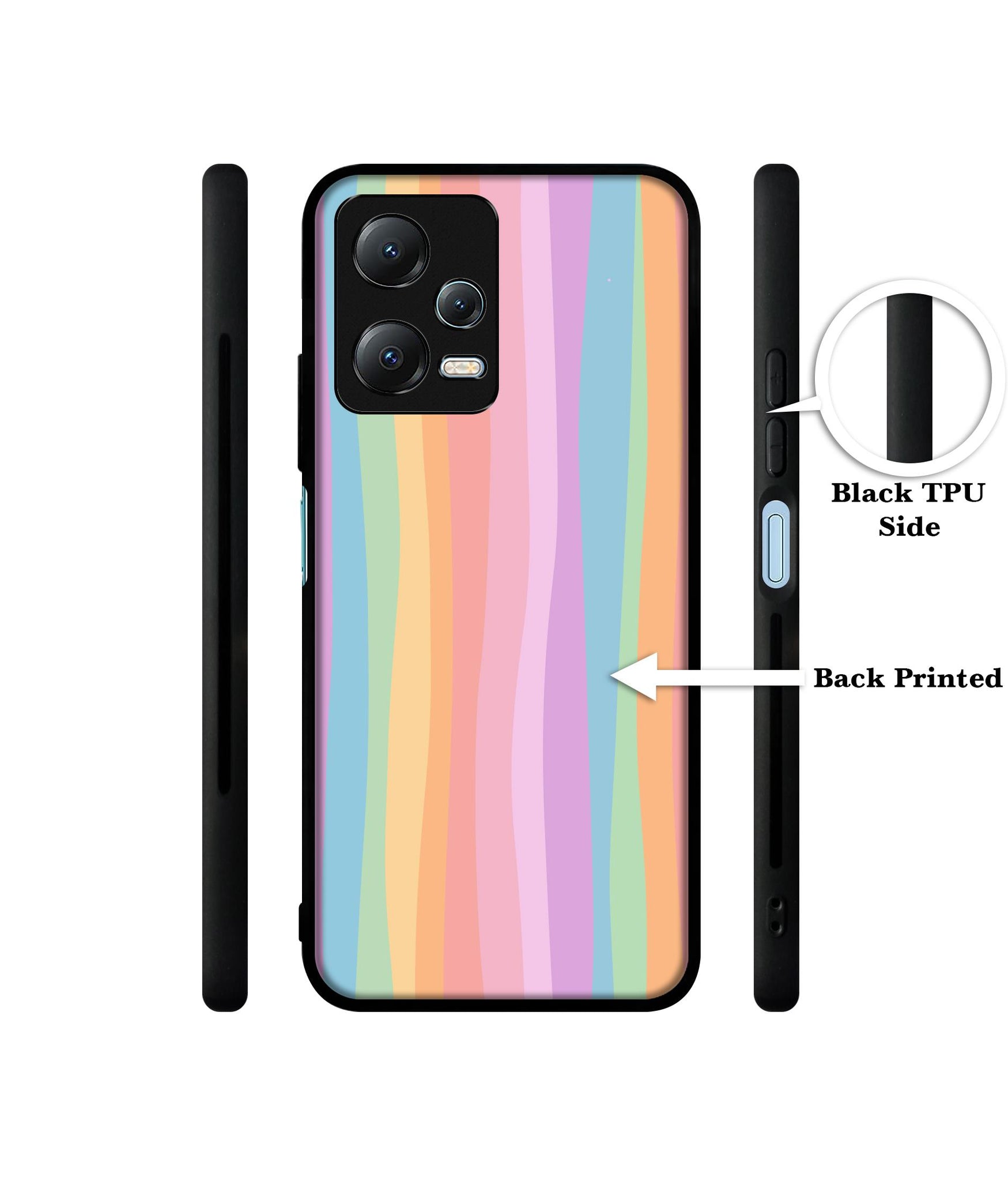 Cool Rainbow Designer 2D Printed Back Case Cover for Mi Redmi Note 12 5G / Note 12R Pro 5G / Poco X5 5G