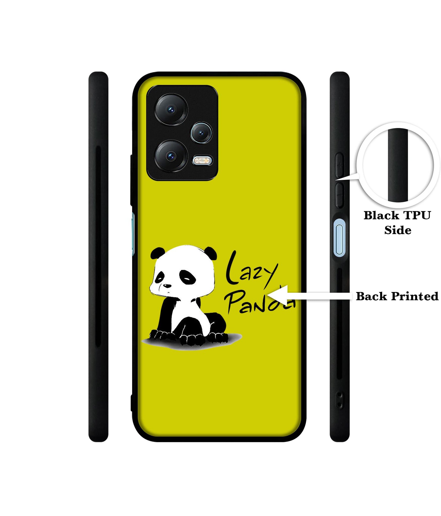 Lazy Panda Designer 2D Printed Back Case Cover for Mi Redmi Note 12 5G / Note 12R Pro 5G / Poco X5 5G
