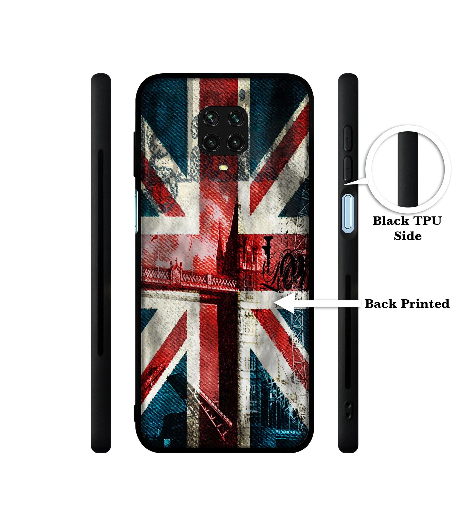 London Flag wallpaper Designer 2D Printed Back Case Cover for Mi Redmi Note 9 Pro / Note 9 Pro Max / Poco M2 Pro