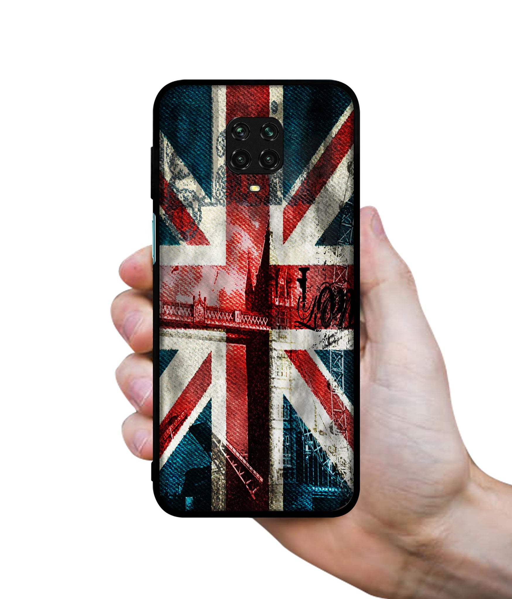 London Flag wallpaper Designer 2D Printed Back Case Cover for Mi Redmi Note 9 Pro / Note 9 Pro Max / Poco M2 Pro
