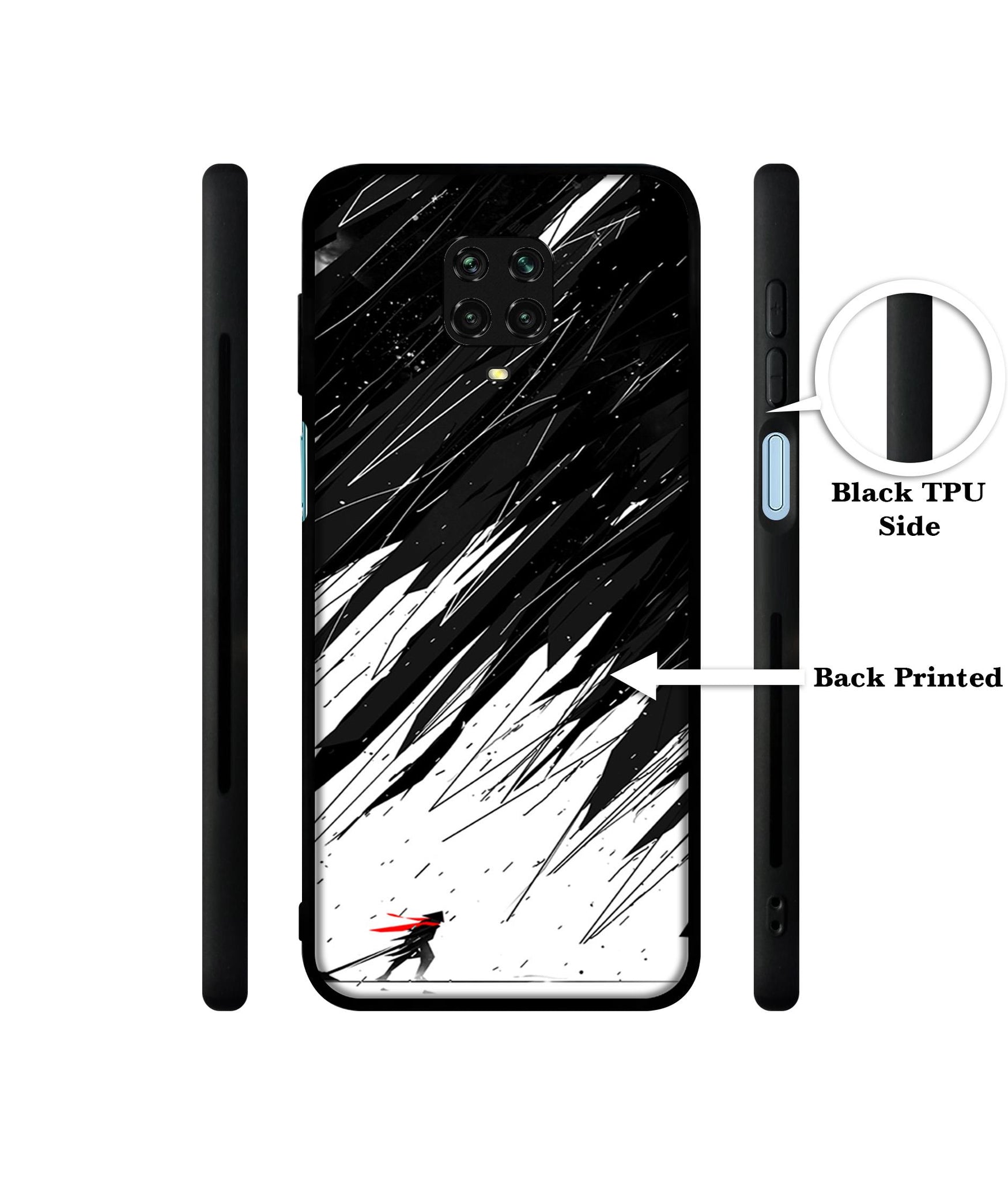 Geometric Strom Designer 2D Printed Back Case Cover for Mi Redmi Note 9 Pro / Note 9 Pro Max / Poco M2 Pro