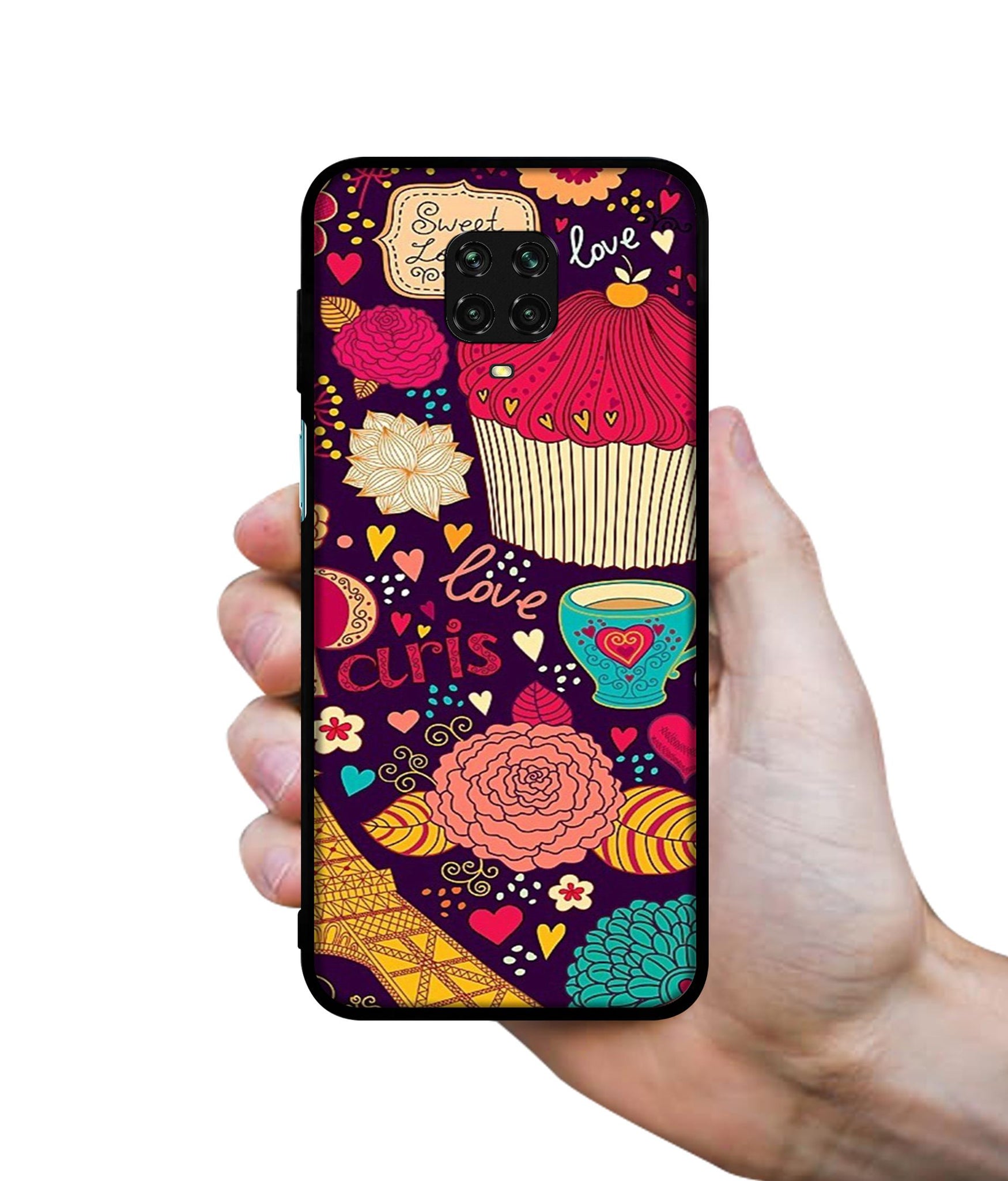 Paris Flower Love Designer 2D Printed Back Case Cover for Mi Redmi Note 9 Pro / Note 9 Pro Max / Poco M2 Pro