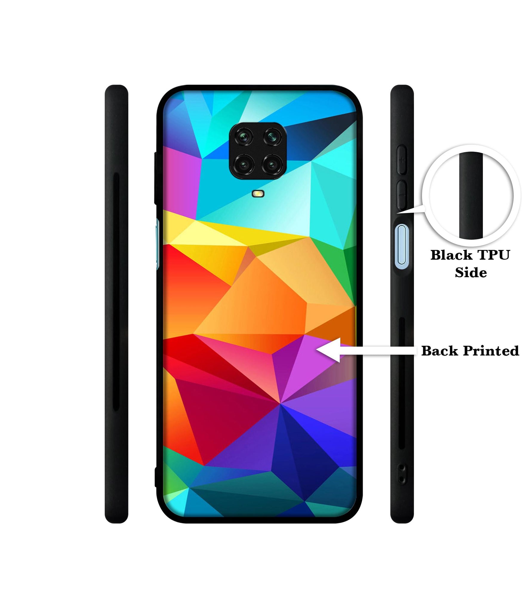 Colorful Pattern Designer 2D Printed Back Case Cover for Mi Redmi Note 9 Pro / Note 9 Pro Max / Poco M2 Pro
