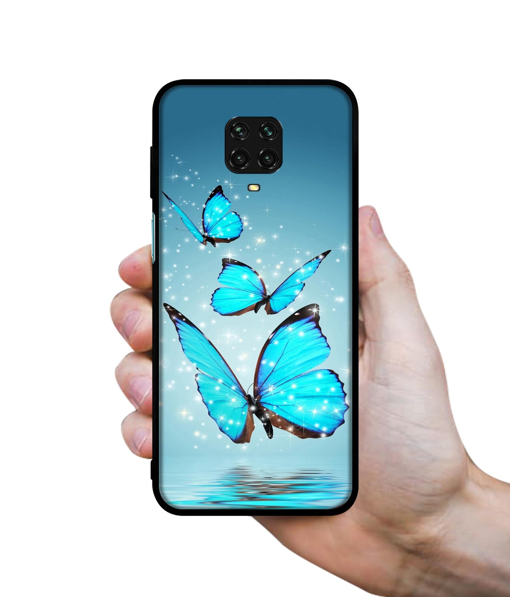 Flying Butterflies Designer 2D Printed Back Case Cover for Mi Redmi Note 9 Pro / Note 9 Pro Max / Poco M2 Pro