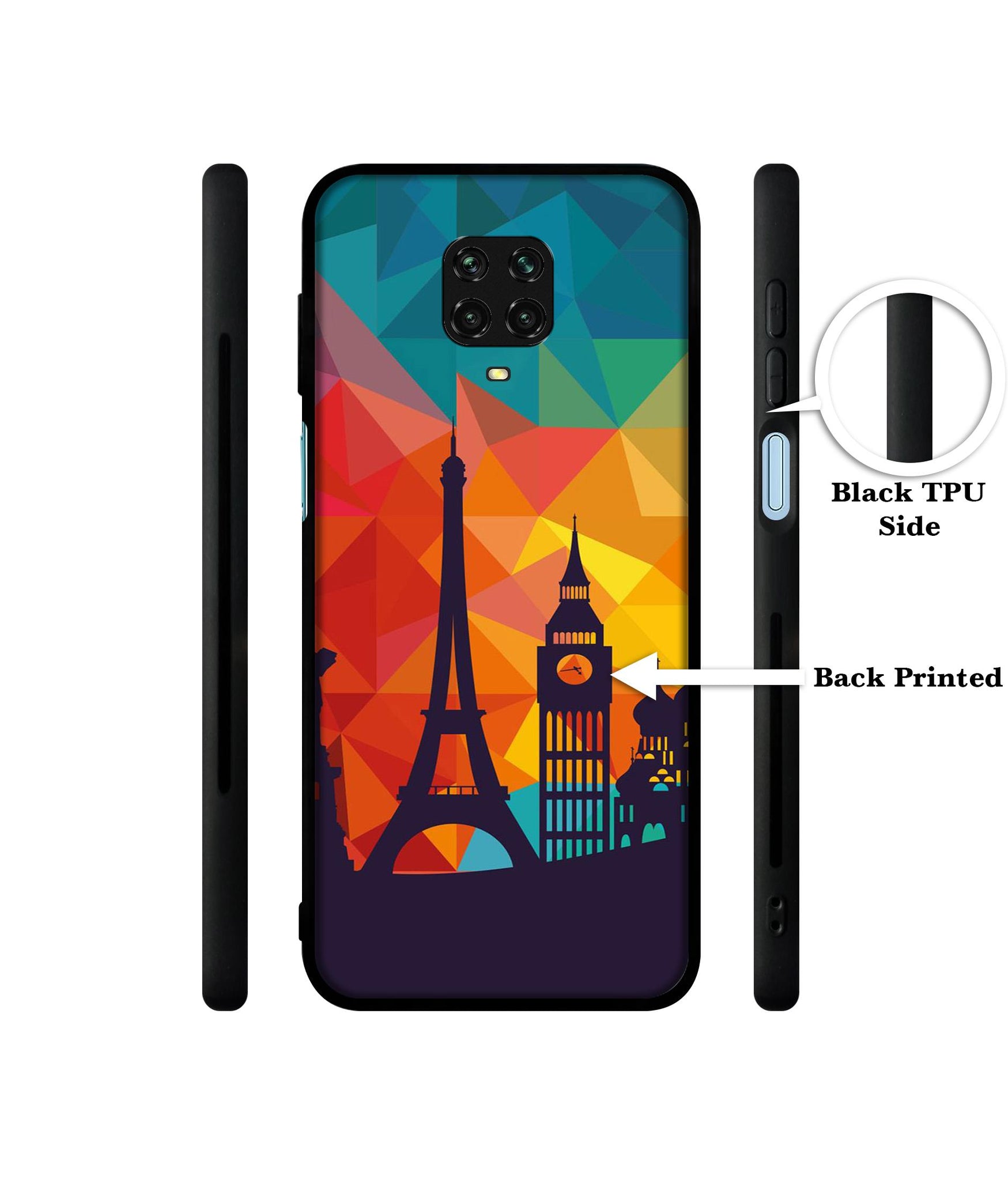 Colored Paris Designer 2D Printed Back Case Cover for Mi Redmi Note 9 Pro / Note 9 Pro Max / Poco M2 Pro