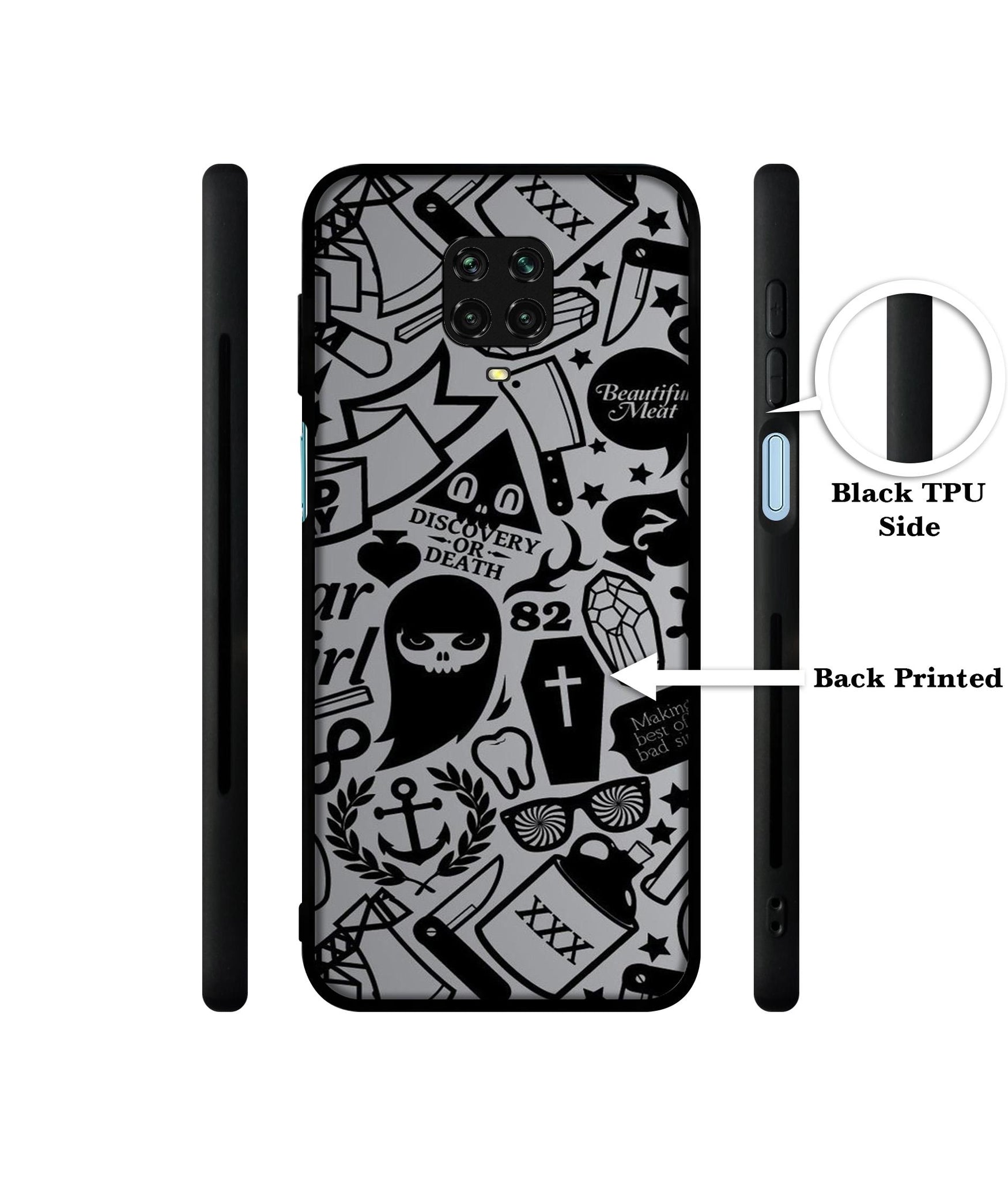 Discover Or Death Designer 2D Printed Back Case Cover for Mi Redmi Note 9 Pro / Note 9 Pro Max / Poco M2 Pro