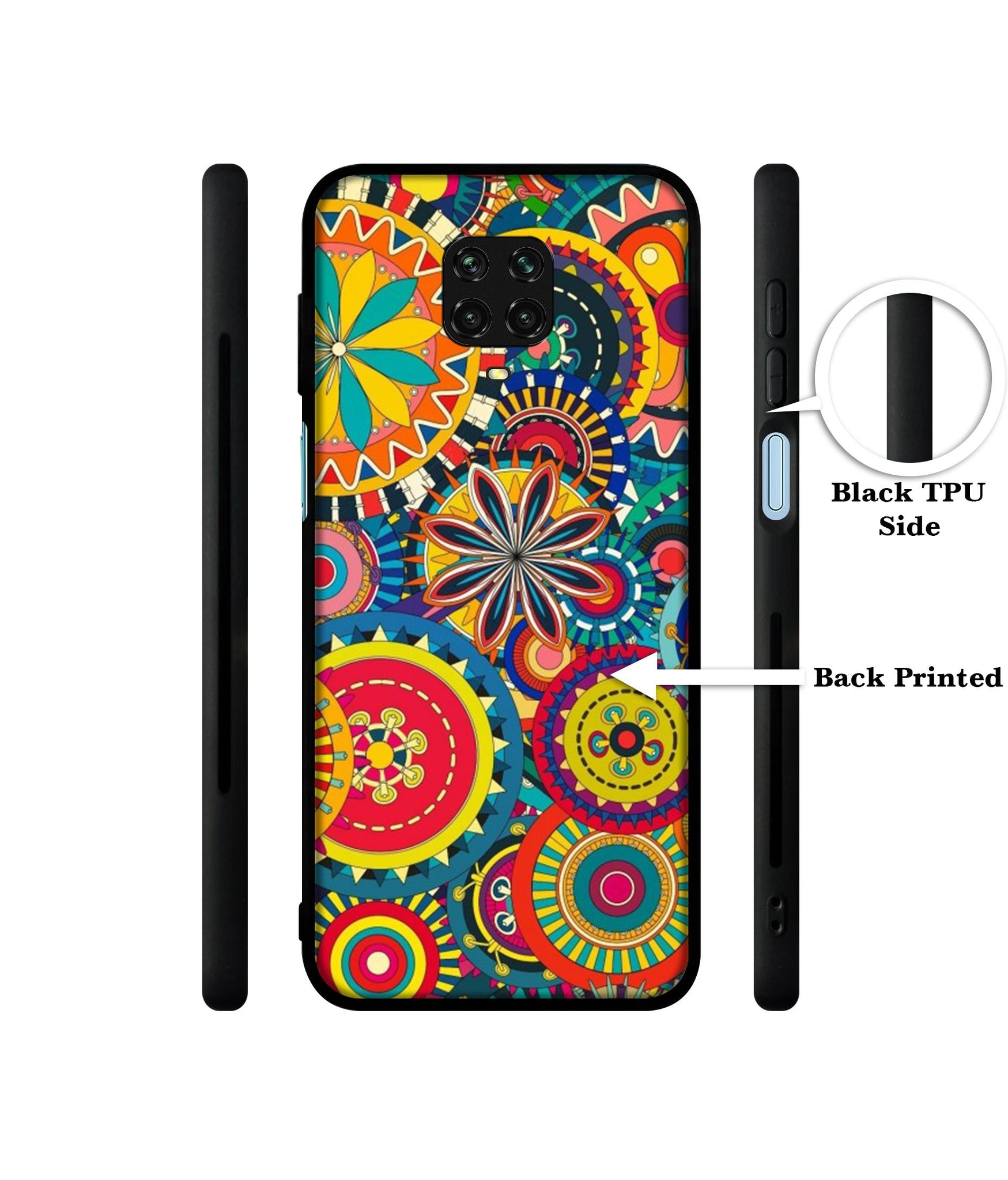 Ring Pattern Print Designer 2D Printed Back Case Cover for Mi Redmi Note 9 Pro / Note 9 Pro Max / Poco M2 Pro
