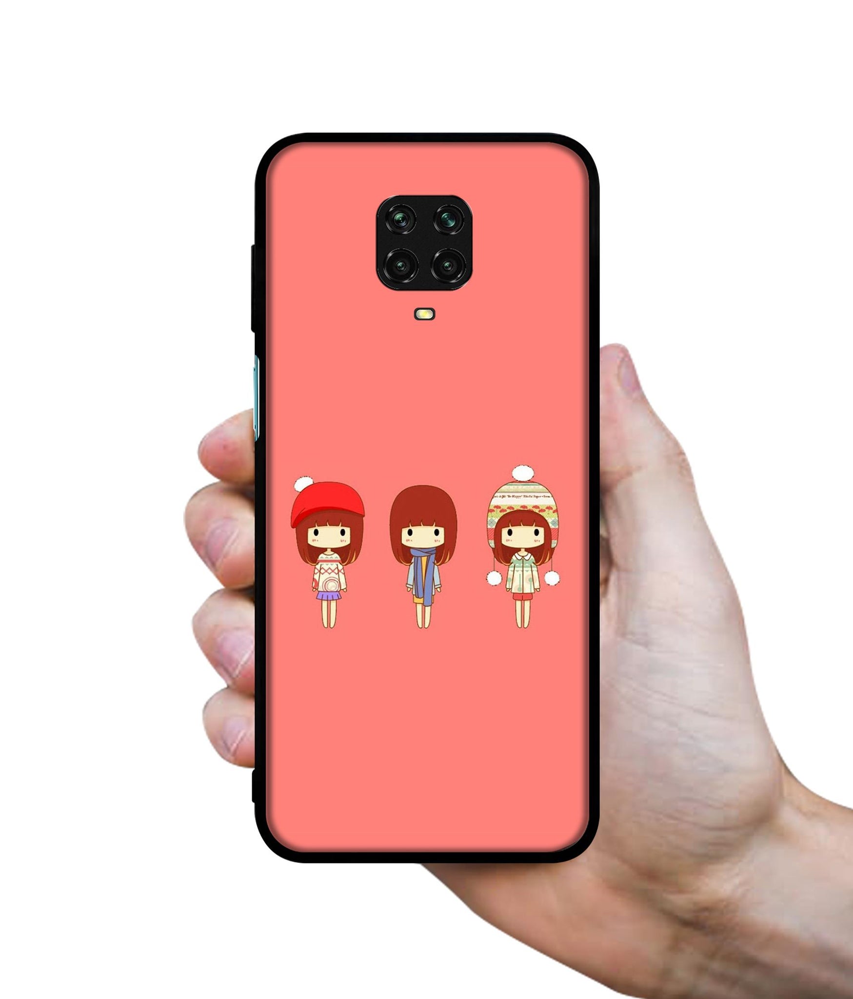 Cute Girls Designer 2D Printed Back Case Cover for Mi Redmi Note 9 Pro / Note 9 Pro Max / Poco M2 Pro