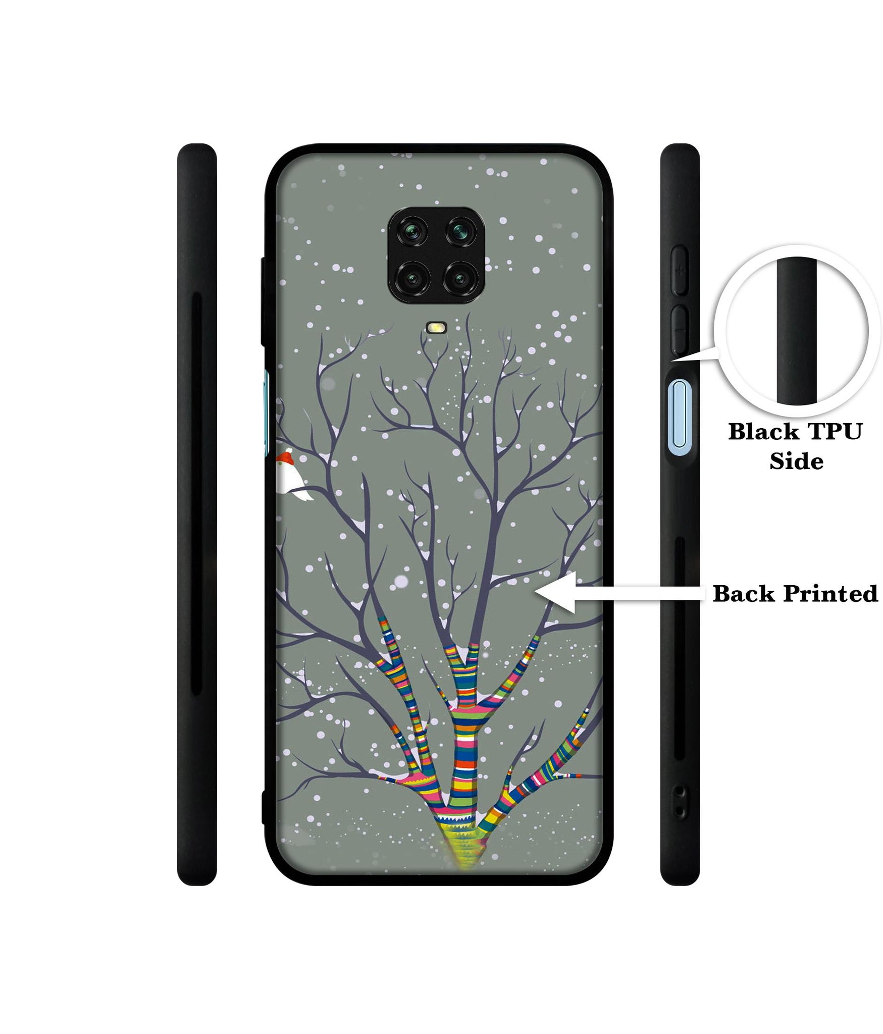 Winter Pattern Print Designer 2D Printed Back Case Cover for Mi Redmi Note 9 Pro / Note 9 Pro Max / Poco M2 Pro