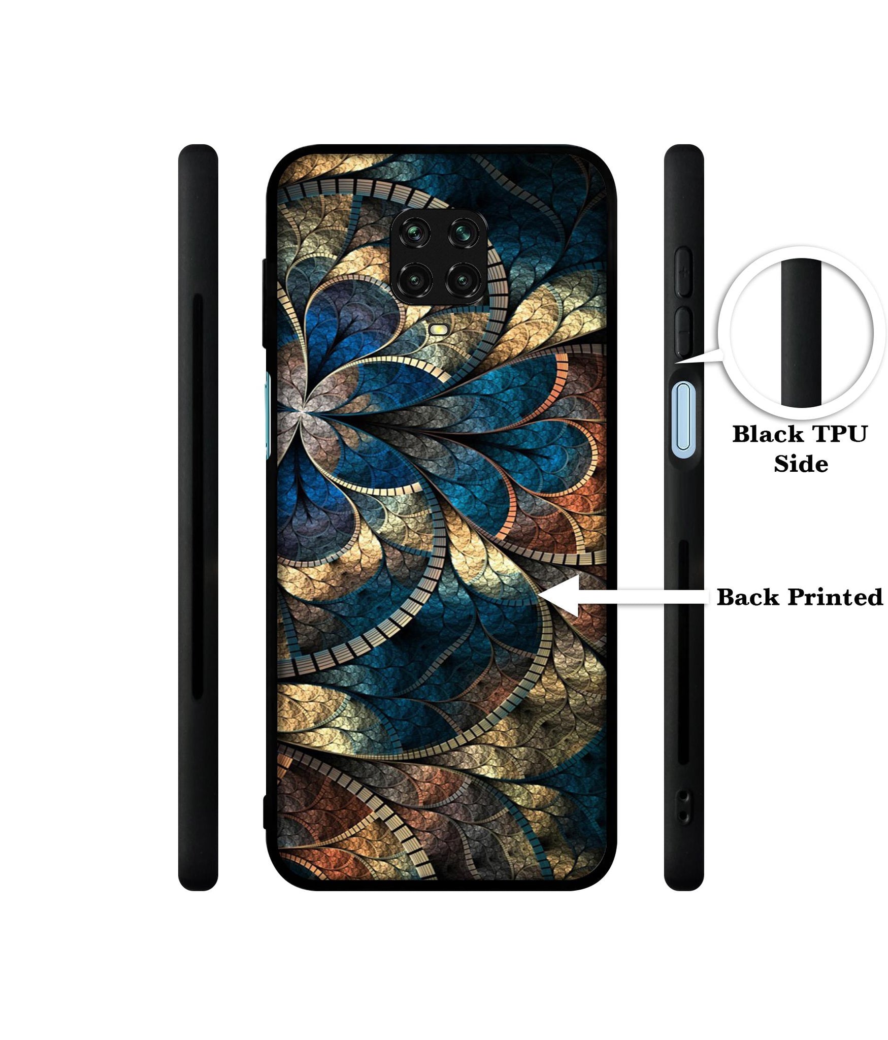 Fractional Pattern Designer 2D Printed Back Case Cover for Mi Redmi Note 9 Pro / Note 9 Pro Max / Poco M2 Pro