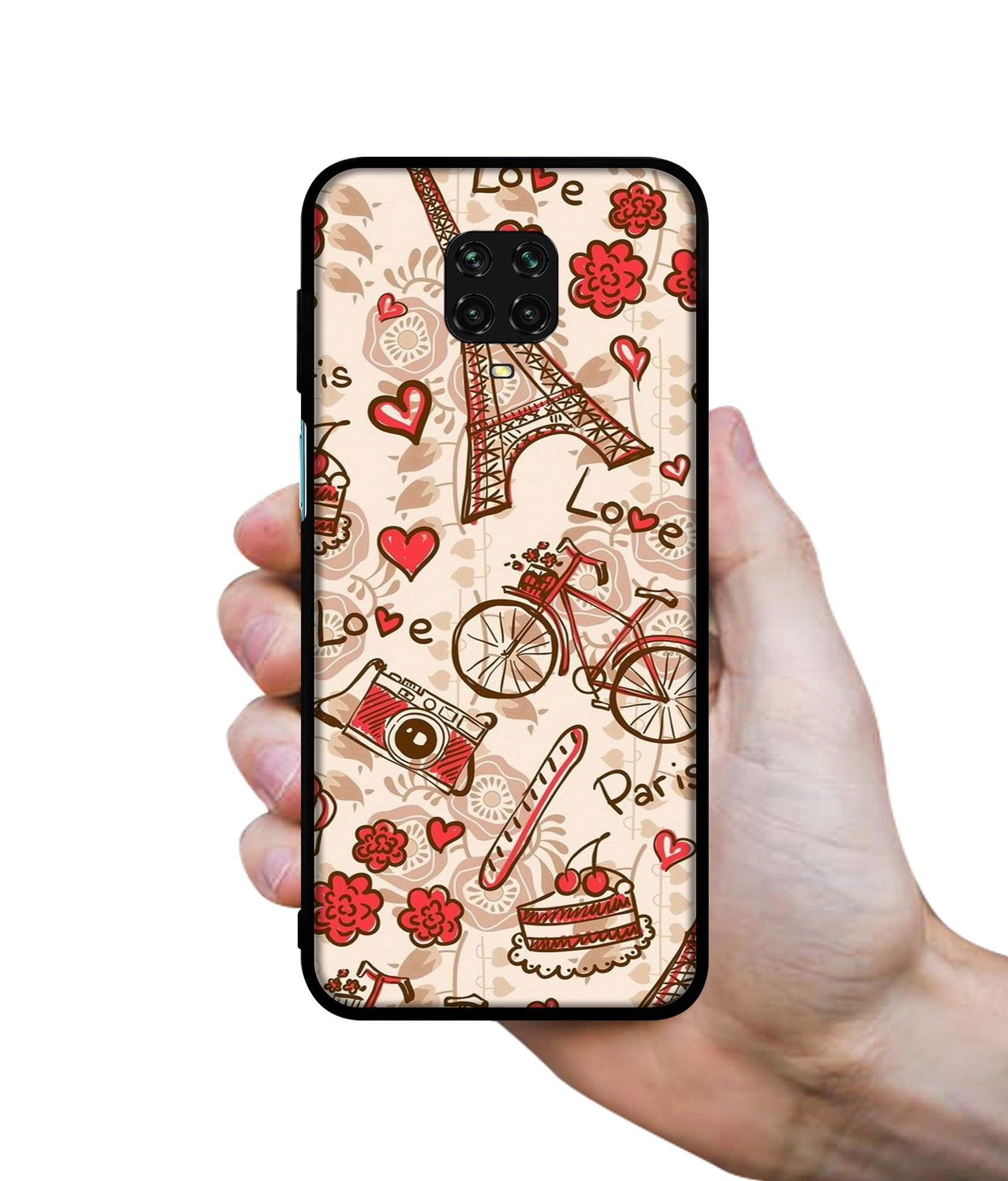 Vintage Paris Designer 2D Printed Back Case Cover for Mi Redmi Note 9 Pro / Note 9 Pro Max / Poco M2 Pro