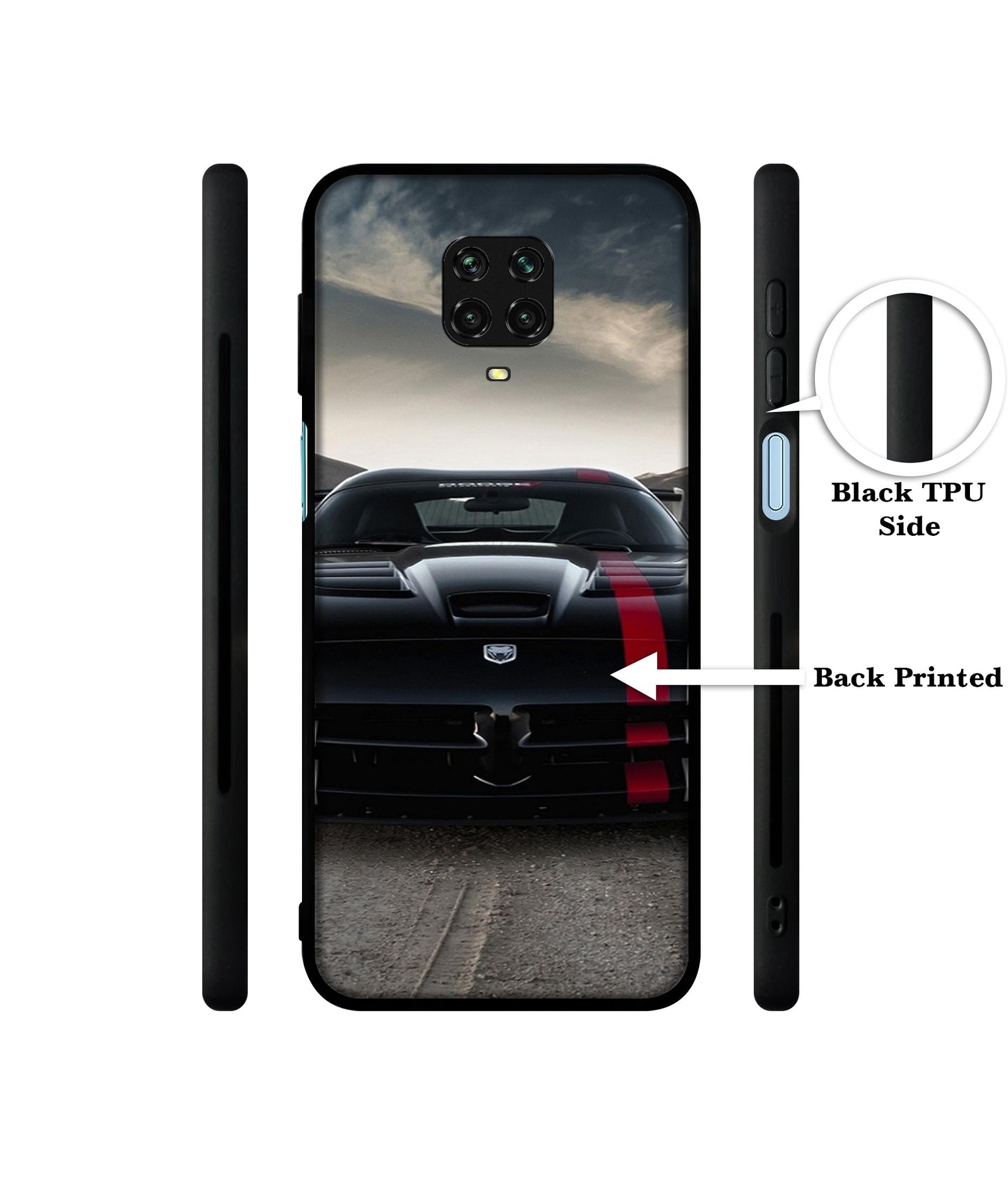 Sports Car Pattern Designer 2D Printed Back Case Cover for Mi Redmi Note 9 Pro / Note 9 Pro Max / Poco M2 Pro