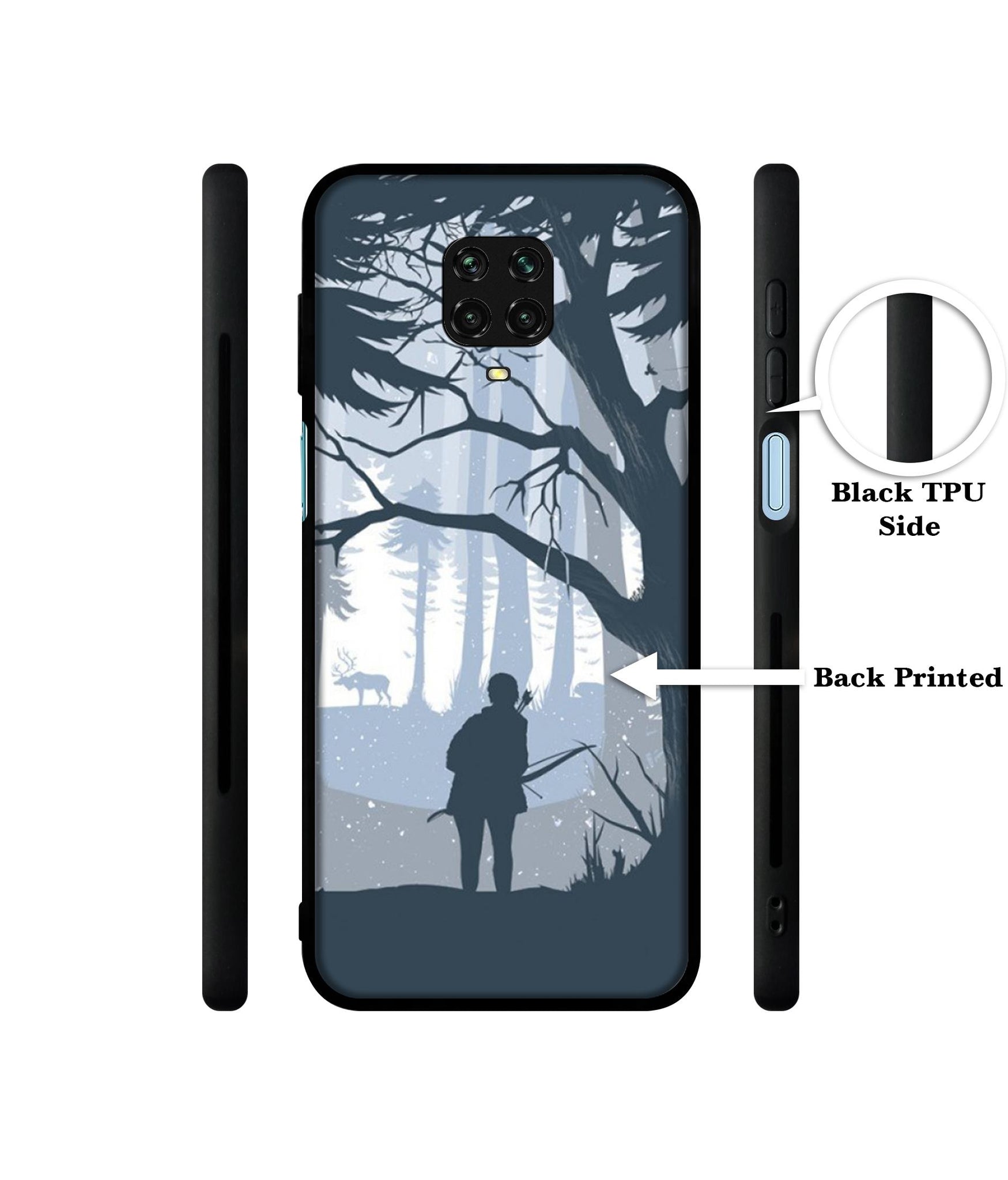 Hunter Designer 2D Printed Back Case Cover for Mi Redmi Note 9 Pro / Note 9 Pro Max / Poco M2 Pro