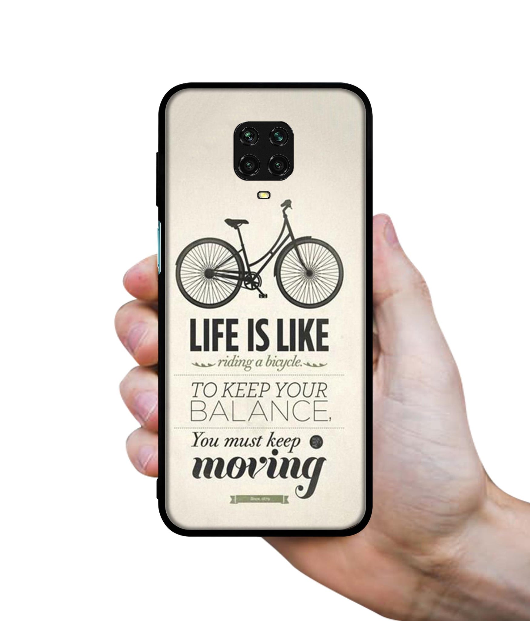 Life is Like Moving Designer 2D Printed Back Case Cover for Mi Redmi Note 9 Pro / Note 9 Pro Max / Poco M2 Pro