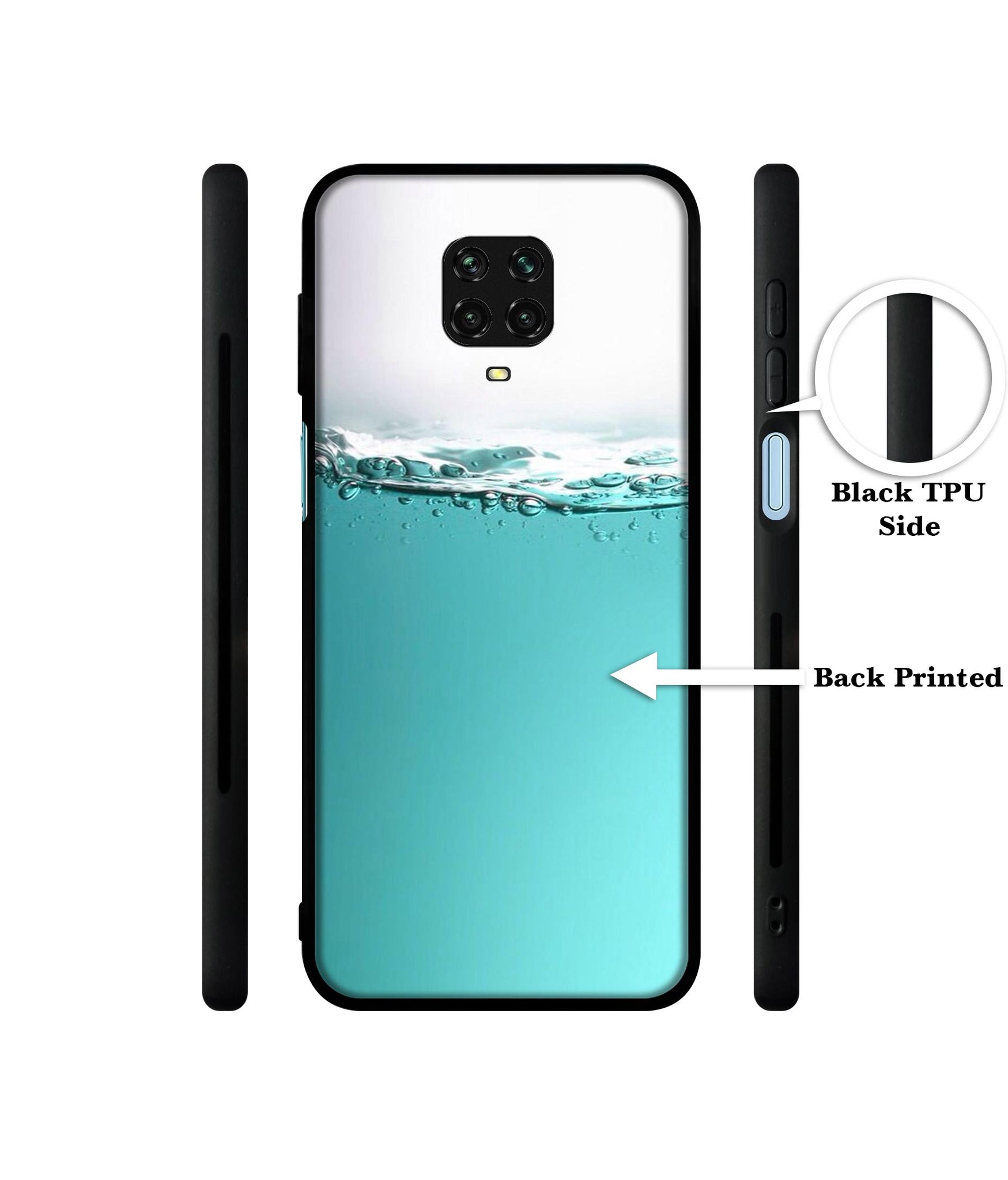 Half Fill Designer 2D Printed Back Case Cover for Mi Redmi Note 9 Pro / Note 9 Pro Max / Poco M2 Pro