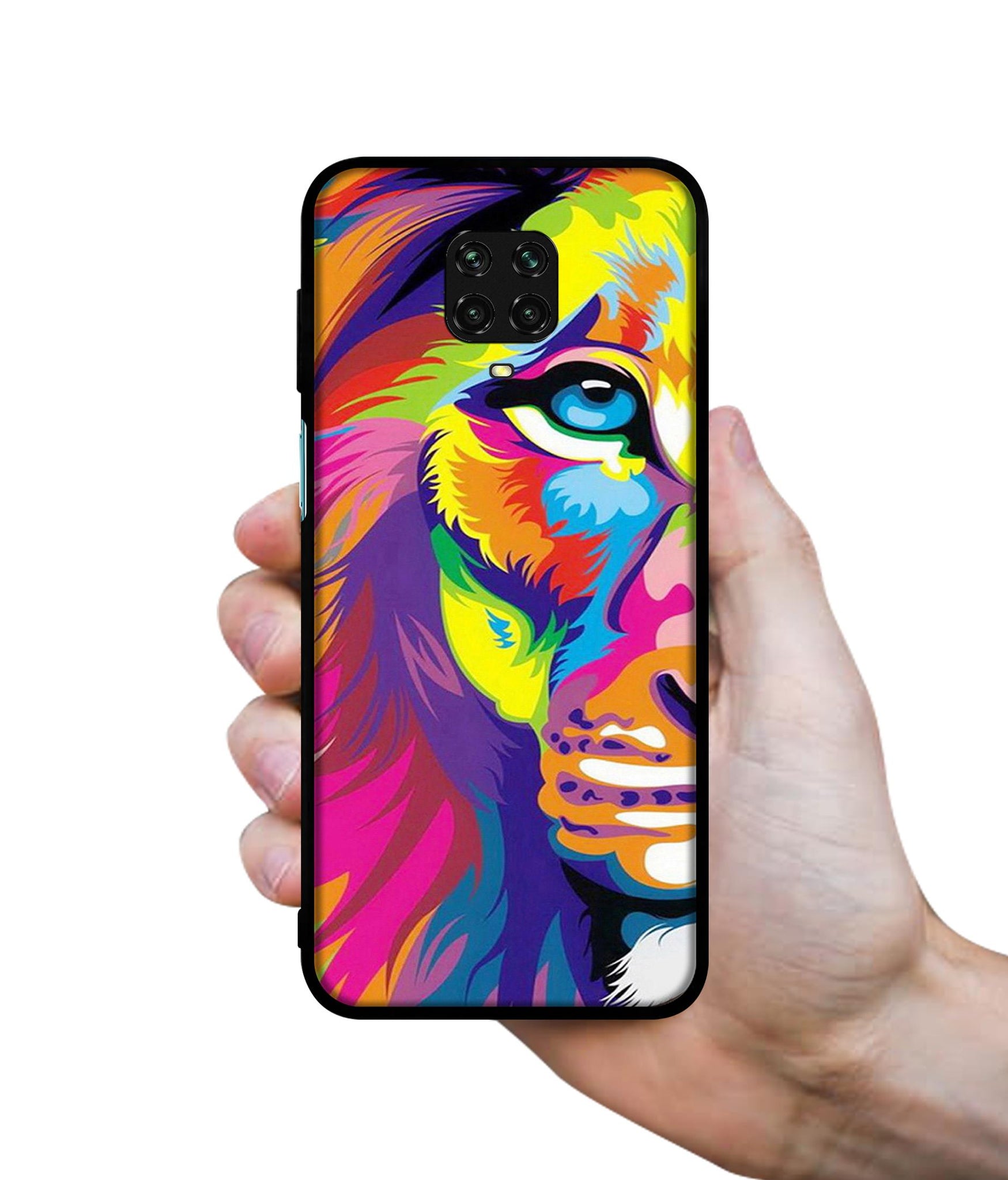 Lion Designer 2D Printed Back Case Cover for Mi Redmi Note 9 Pro / Note 9 Pro Max / Poco M2 Pro