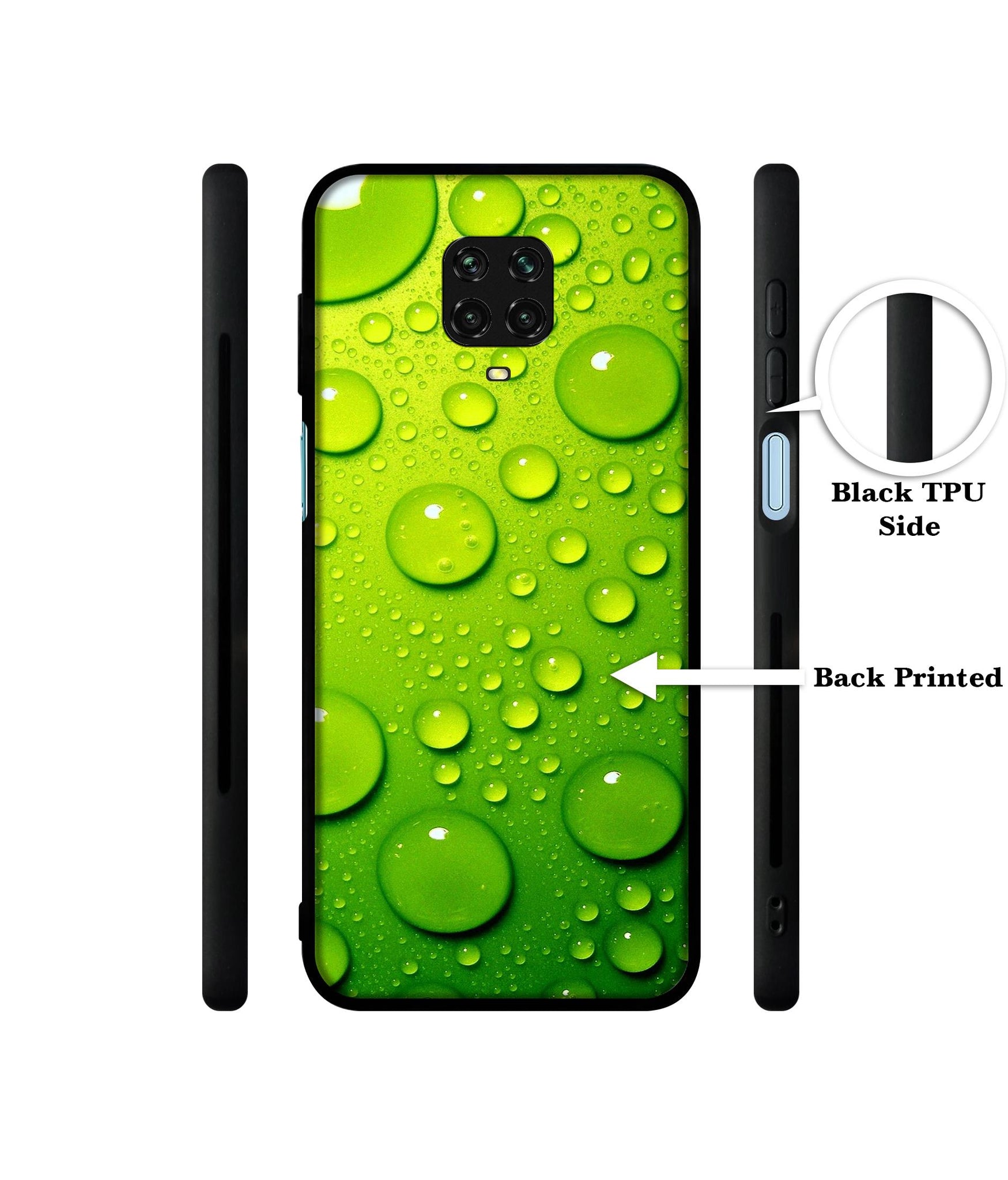 Green Bubbles Designer 2D Printed Back Case Cover for Mi Redmi Note 9 Pro / Note 9 Pro Max / Poco M2 Pro