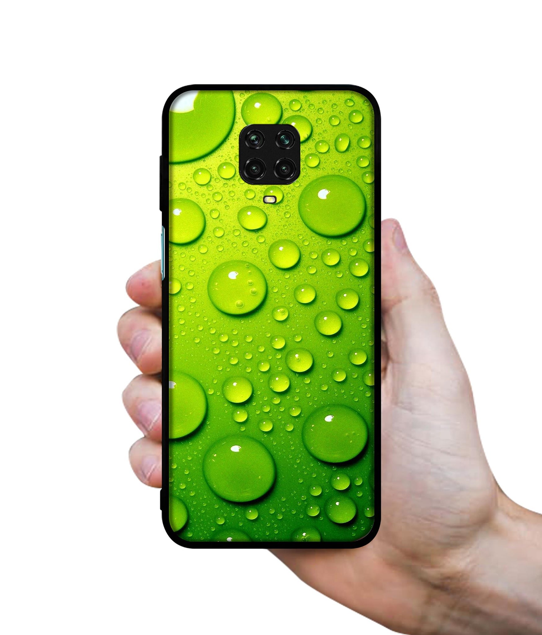 Green Bubbles Designer 2D Printed Back Case Cover for Mi Redmi Note 9 Pro / Note 9 Pro Max / Poco M2 Pro