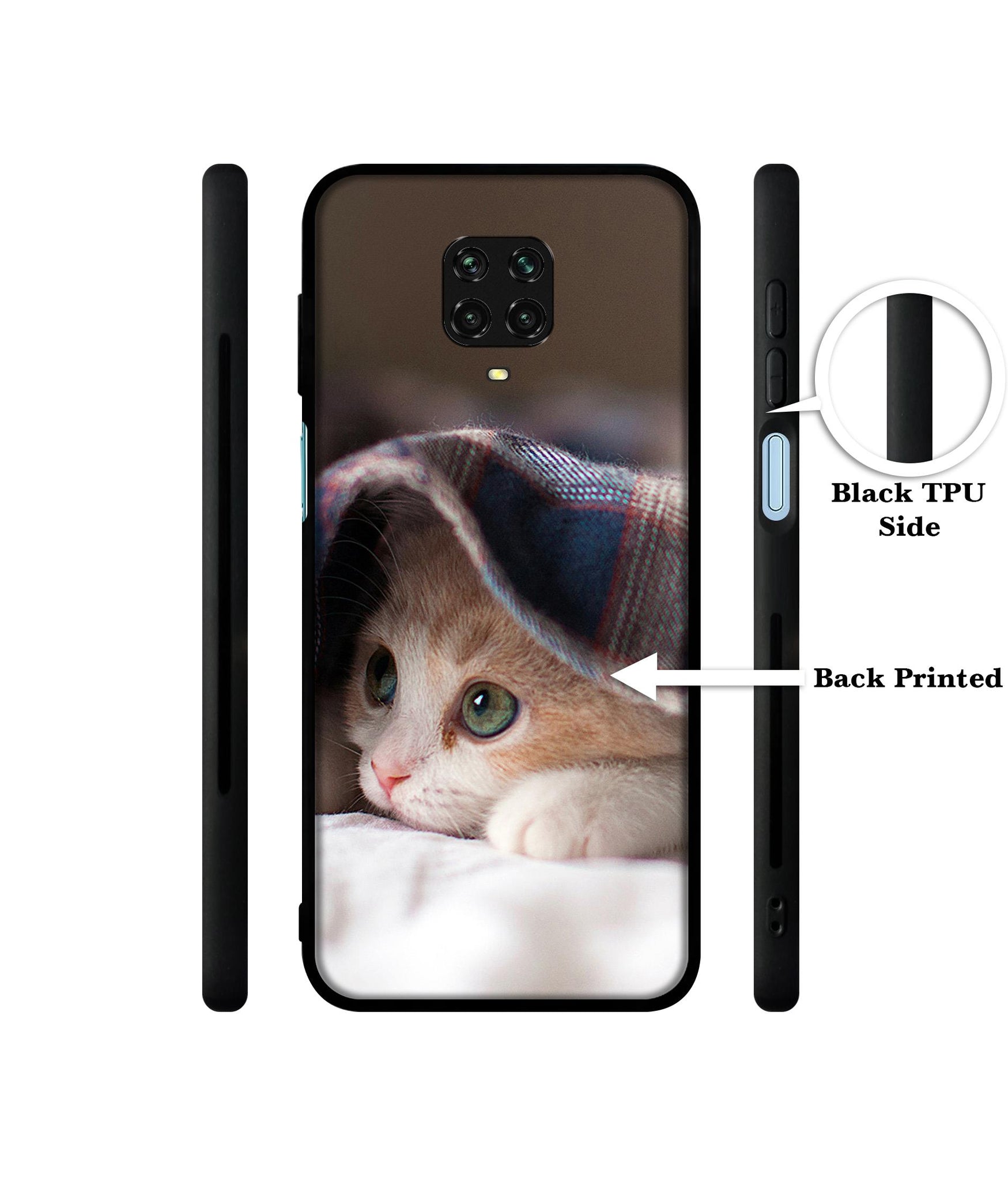 Sleepy Kitten Designer 2D Printed Back Case Cover for Mi Redmi Note 9 Pro / Note 9 Pro Max / Poco M2 Pro