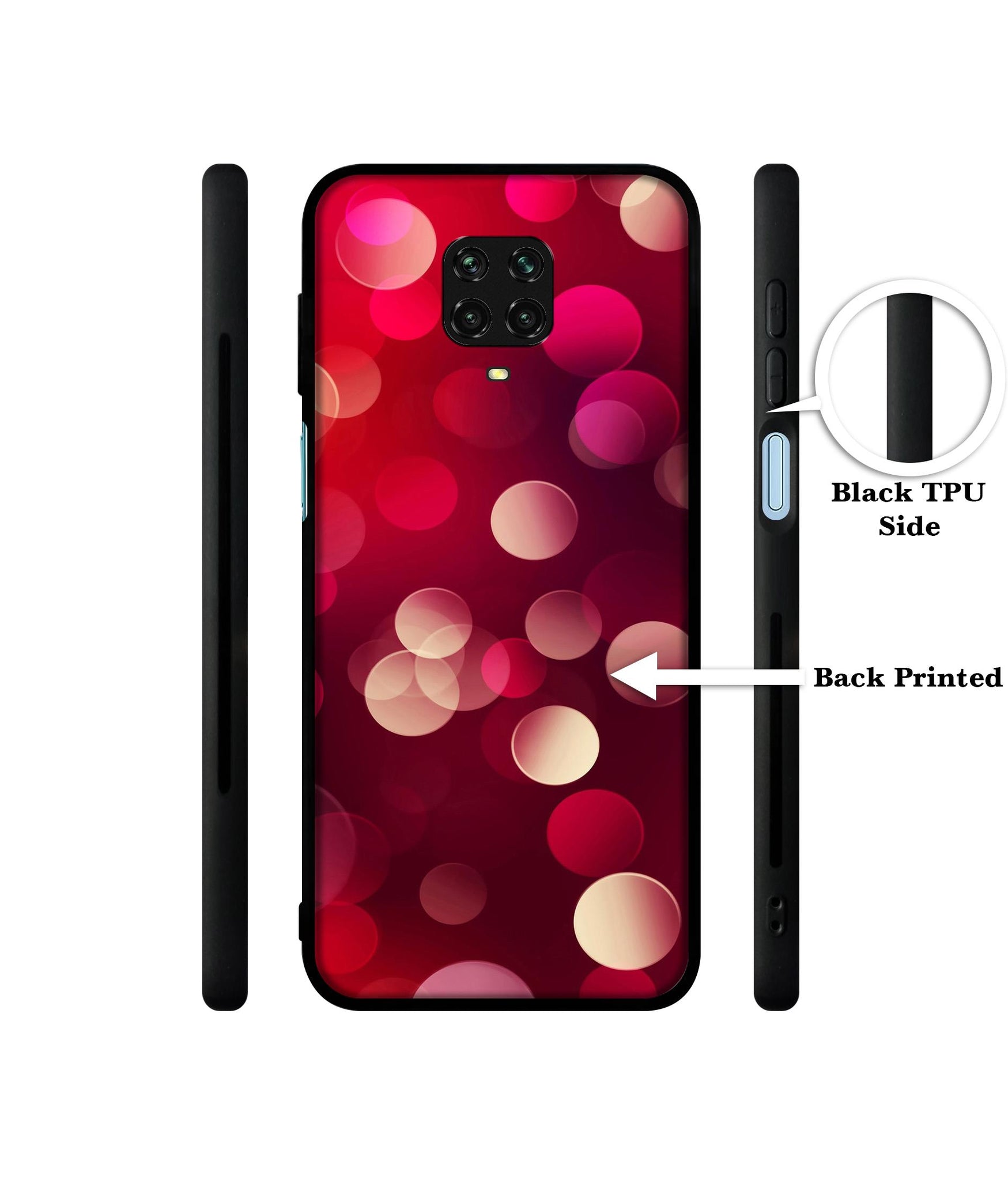 3D Circles Designer 2D Printed Back Case Cover for Mi Redmi Note 9 Pro / Note 9 Pro Max / Poco M2 Pro
