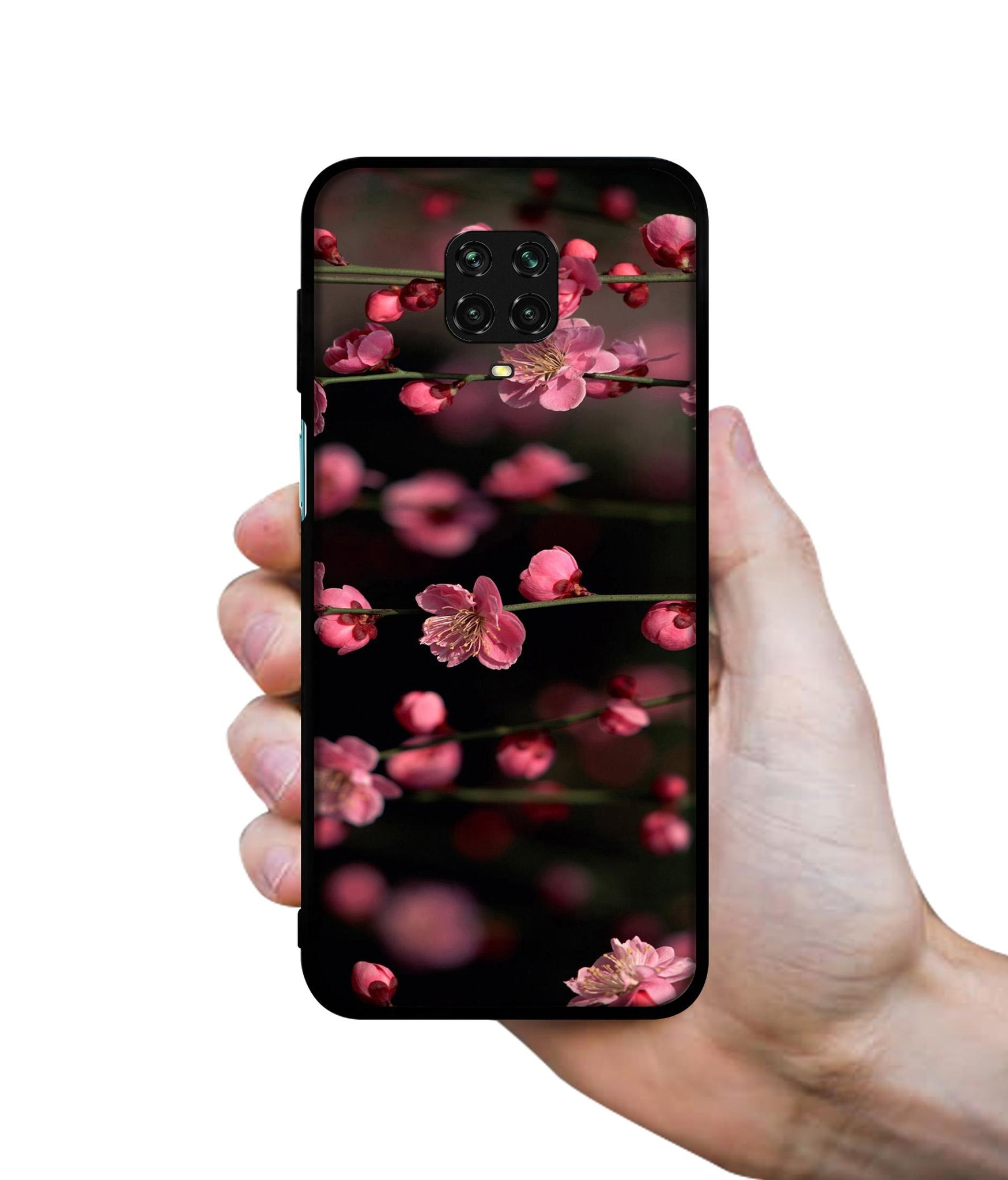 Pink Flowers Designer 2D Printed Back Case Cover for Mi Redmi Note 9 Pro / Note 9 Pro Max / Poco M2 Pro