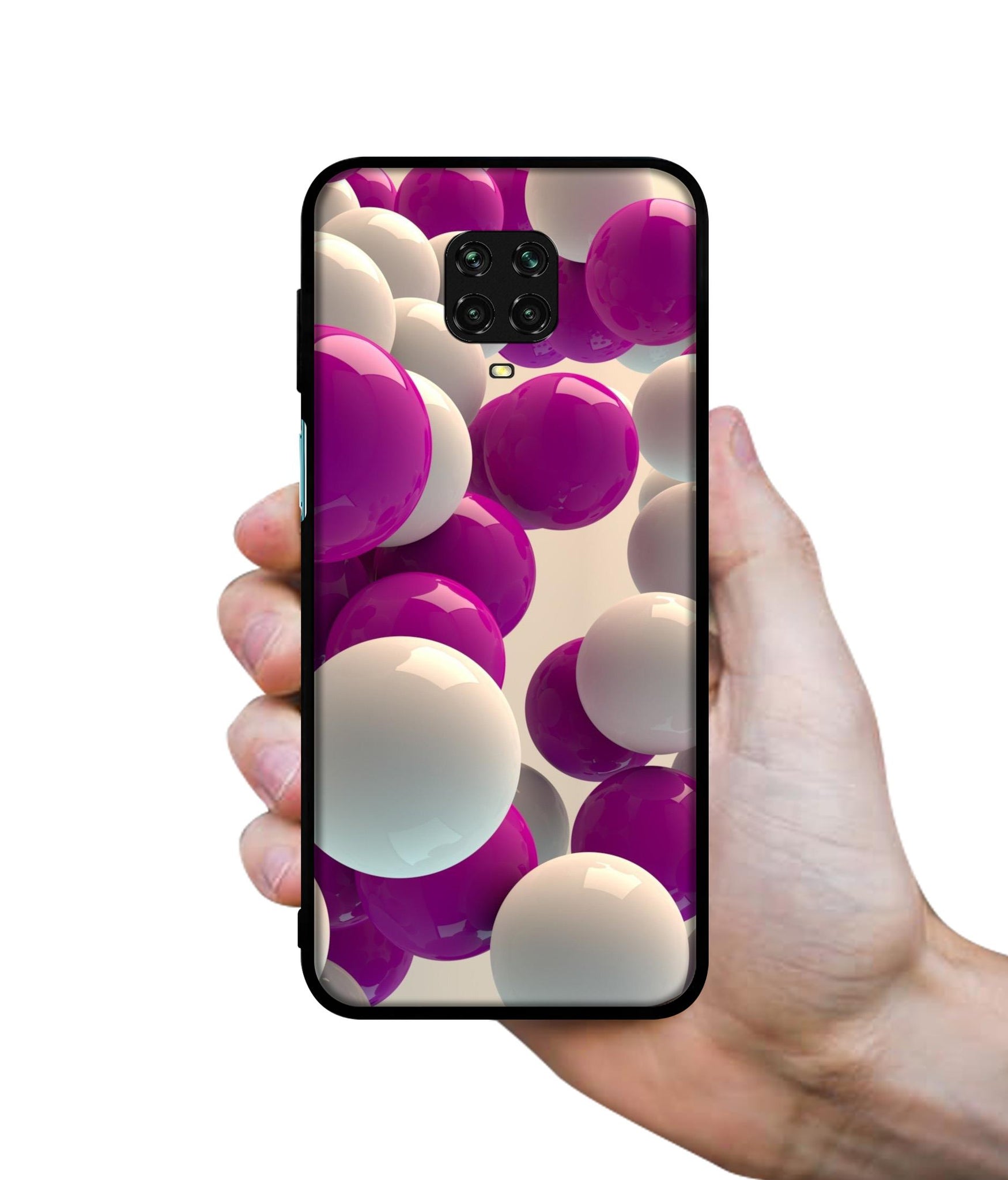 3D Balloons Designer 2D Printed Back Case Cover for Mi Redmi Note 9 Pro / Note 9 Pro Max / Poco M2 Pro