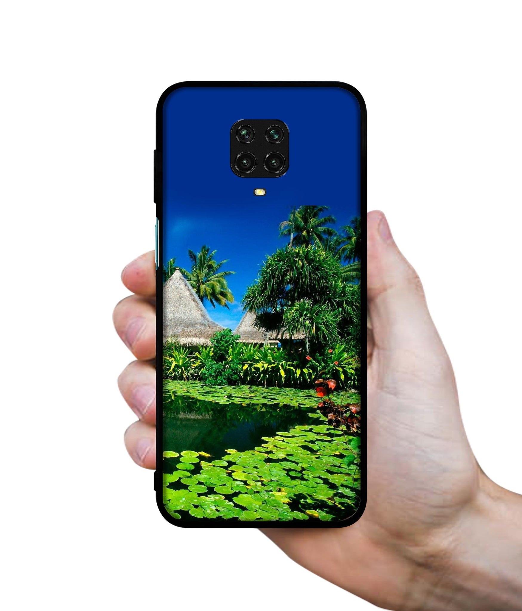 Tropics Water Designer 2D Printed Back Case Cover for Mi Redmi Note 9 Pro / Note 9 Pro Max / Poco M2 Pro
