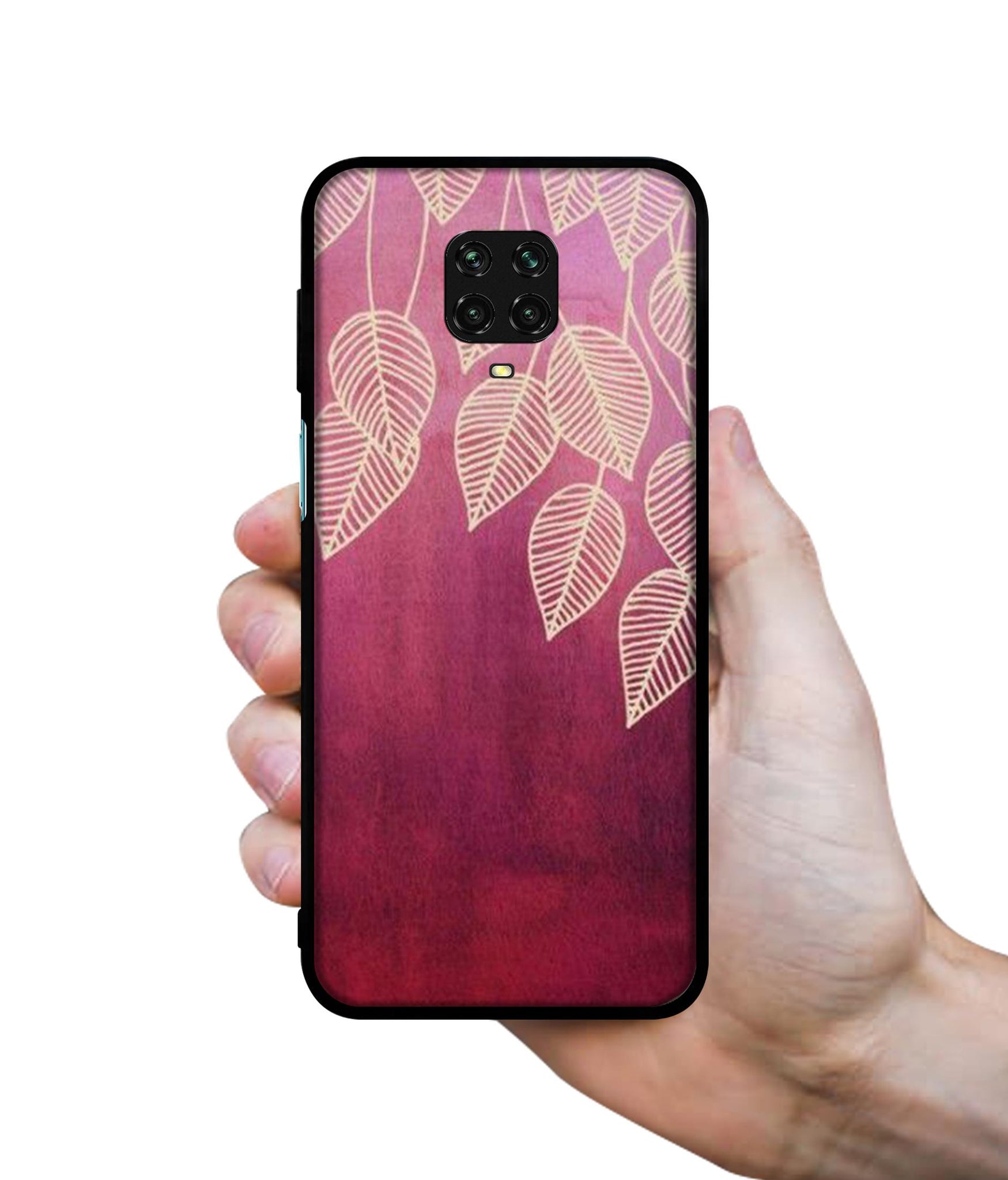 Leaf Pattern Designer 2D Printed Back Case Cover for Mi Redmi Note 9 Pro / Note 9 Pro Max / Poco M2 Pro