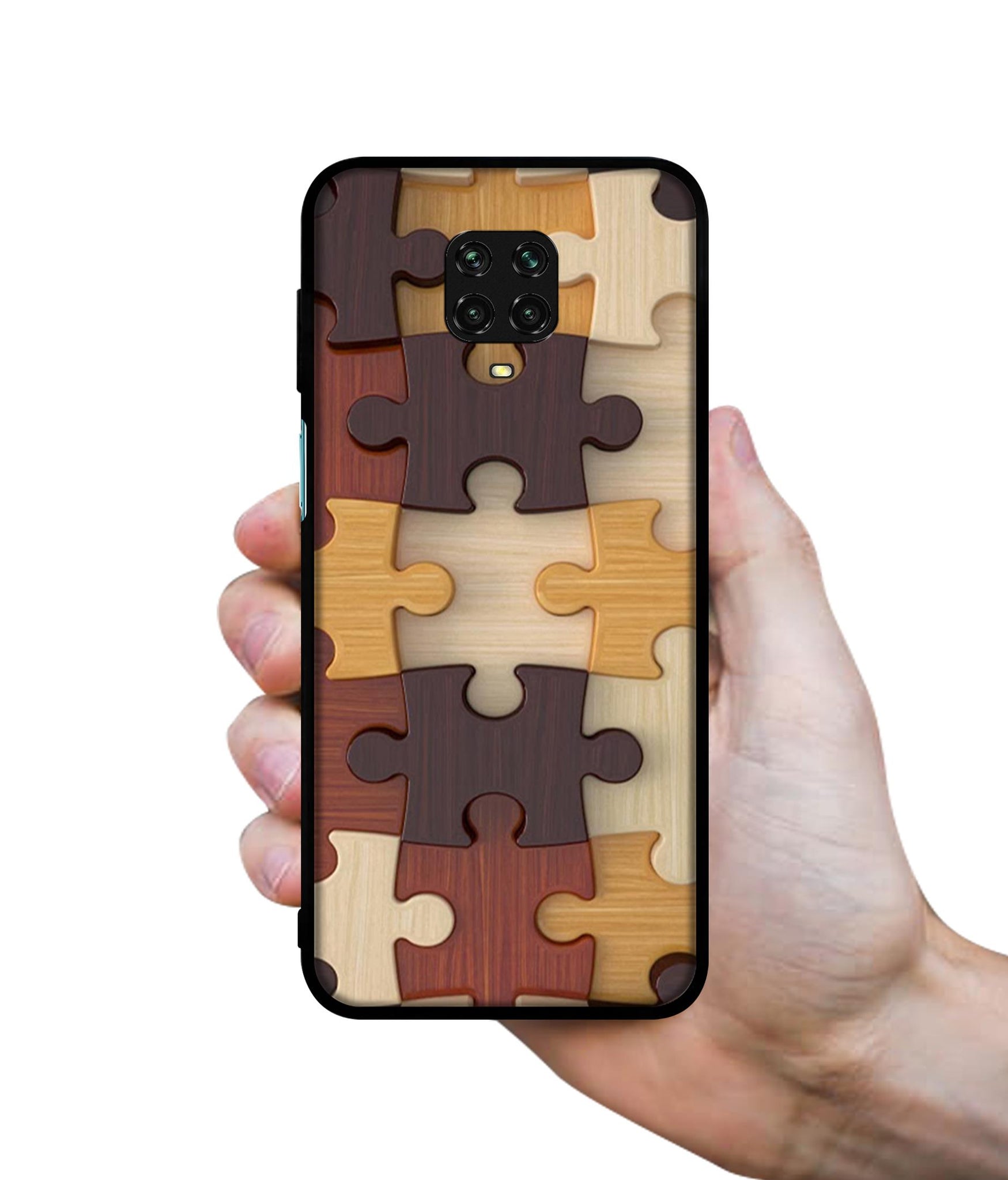 Puzzle Pattern Designer 2D Printed Back Case Cover for Mi Redmi Note 9 Pro / Note 9 Pro Max / Poco M2 Pro