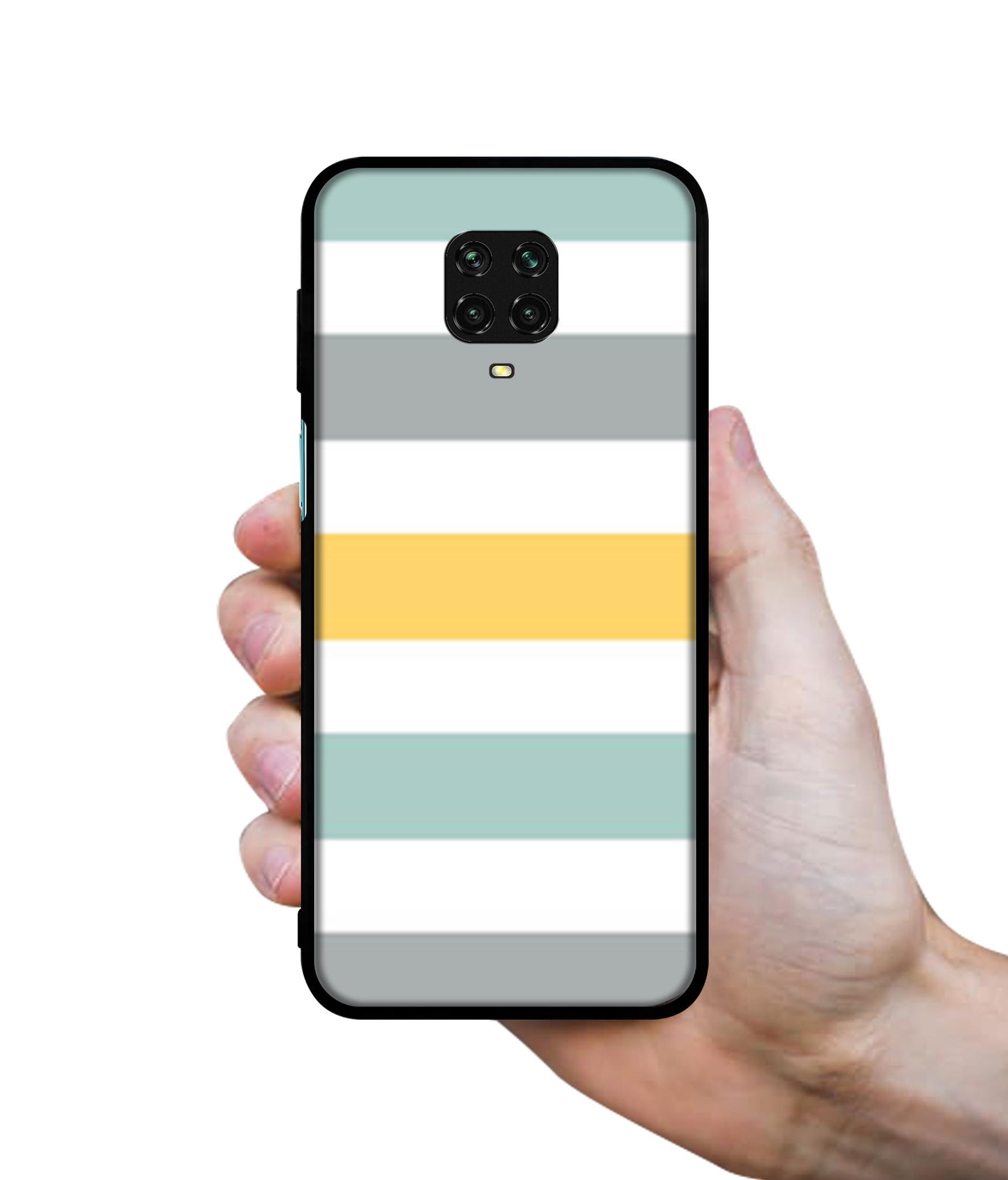 Line Texture Designer 2D Printed Back Case Cover for Mi Redmi Note 9 Pro / Note 9 Pro Max / Poco M2 Pro