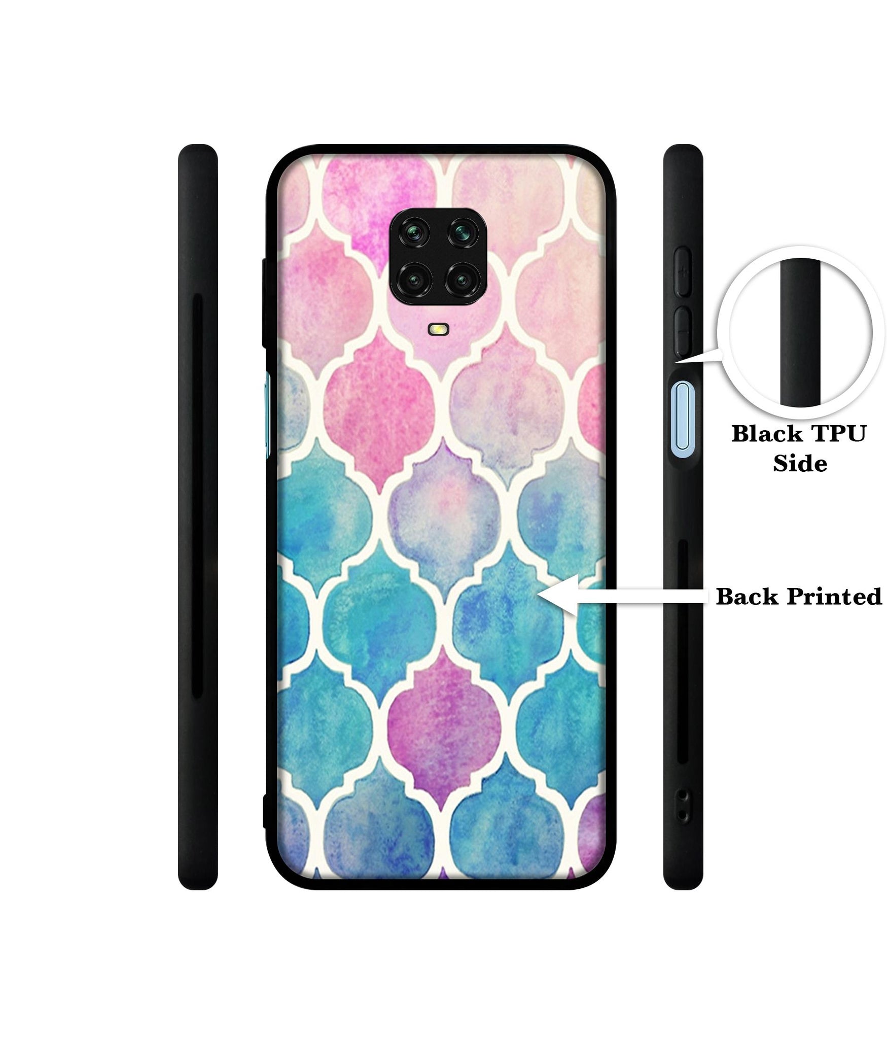 Patterns Art Designer 2D Printed Back Case Cover for Mi Redmi Note 9 Pro / Note 9 Pro Max / Poco M2 Pro