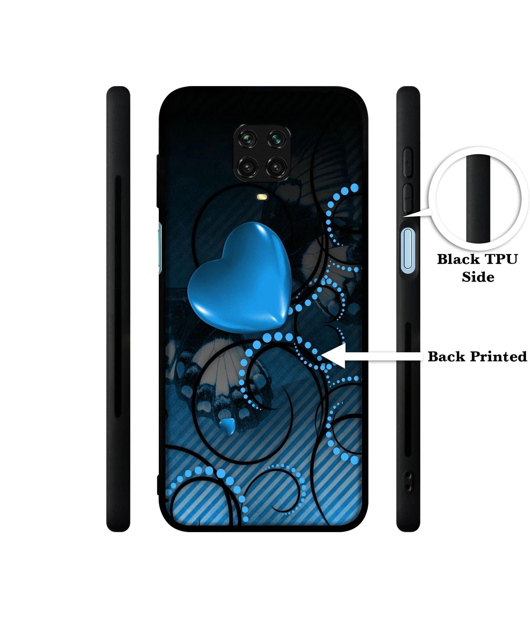 Hart Designer 2D Printed Back Case Cover for Mi Redmi Note 9 Pro / Note 9 Pro Max / Poco M2 Pro