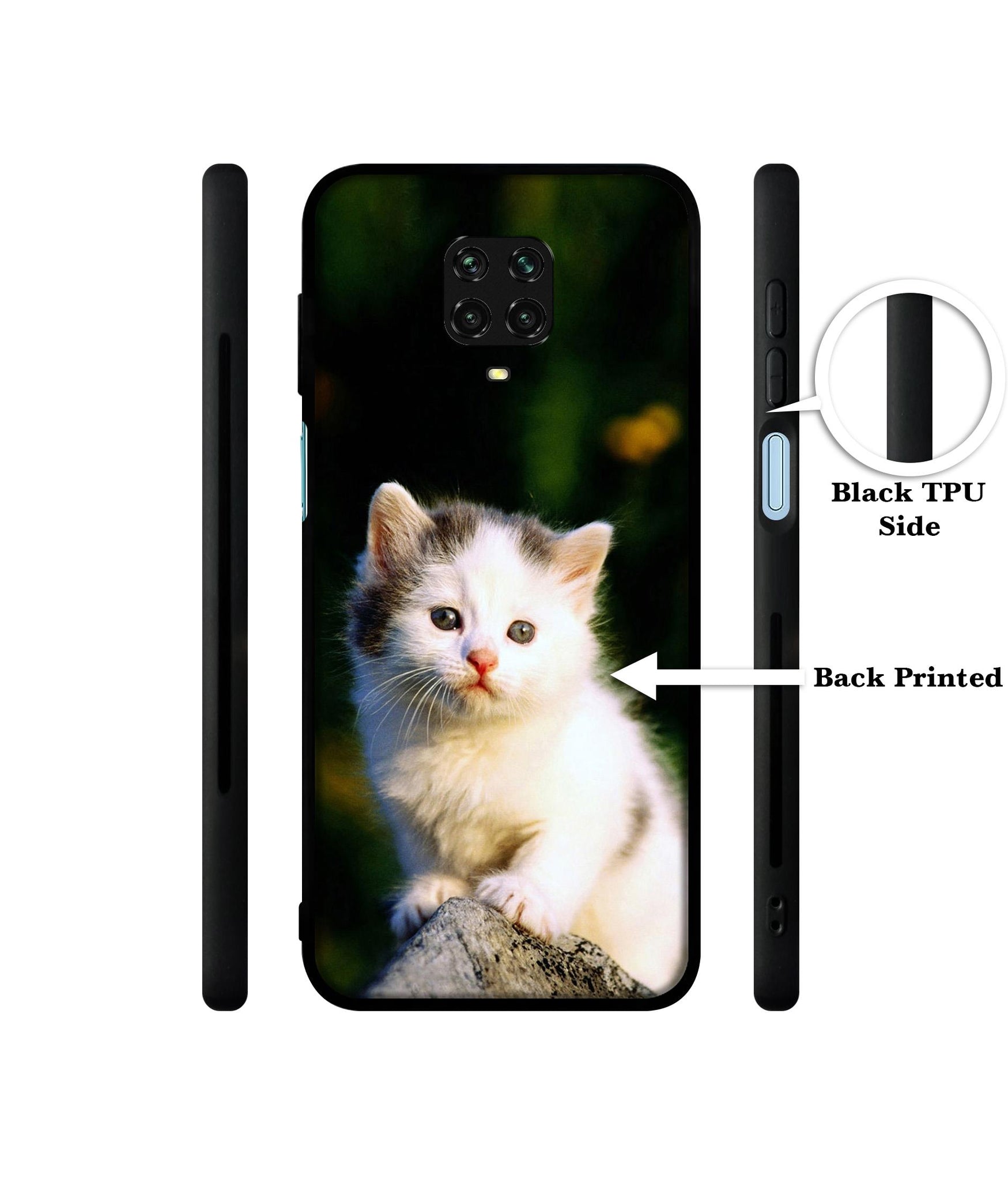 Sweet Cat Designer 2D Printed Back Case Cover for Mi Redmi Note 9 Pro / Note 9 Pro Max / Poco M2 Pro