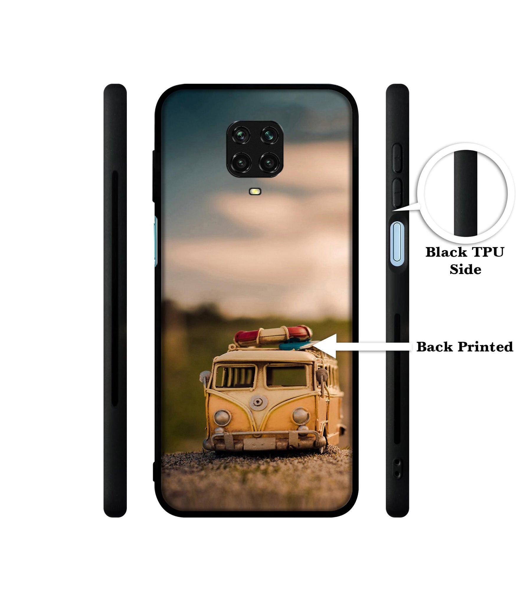 Toy Car Designer 2D Printed Back Case Cover for Mi Redmi Note 9 Pro / Note 9 Pro Max / Poco M2 Pro