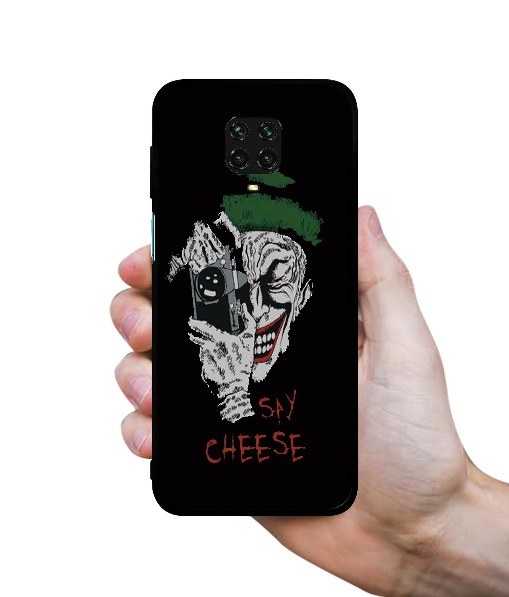 Joker Say Cheese Designer 2D Printed Back Case Cover for Mi Redmi Note 9 Pro / Note 9 Pro Max / Poco M2 Pro