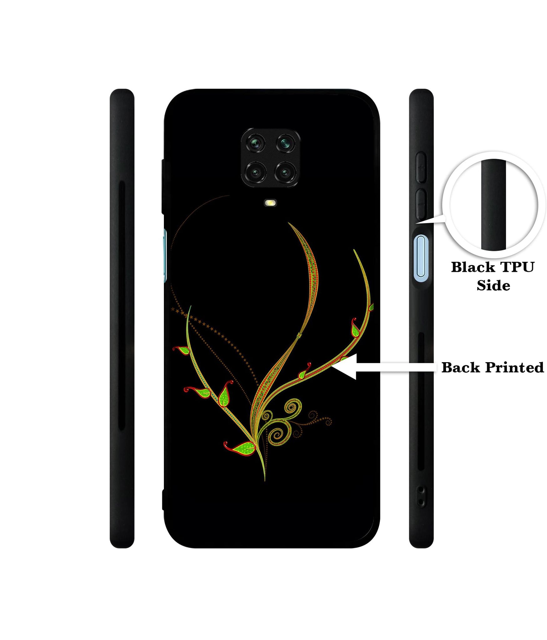 Yellow Pattern Designer 2D Printed Back Case Cover for Mi Redmi Note 9 Pro / Note 9 Pro Max / Poco M2 Pro