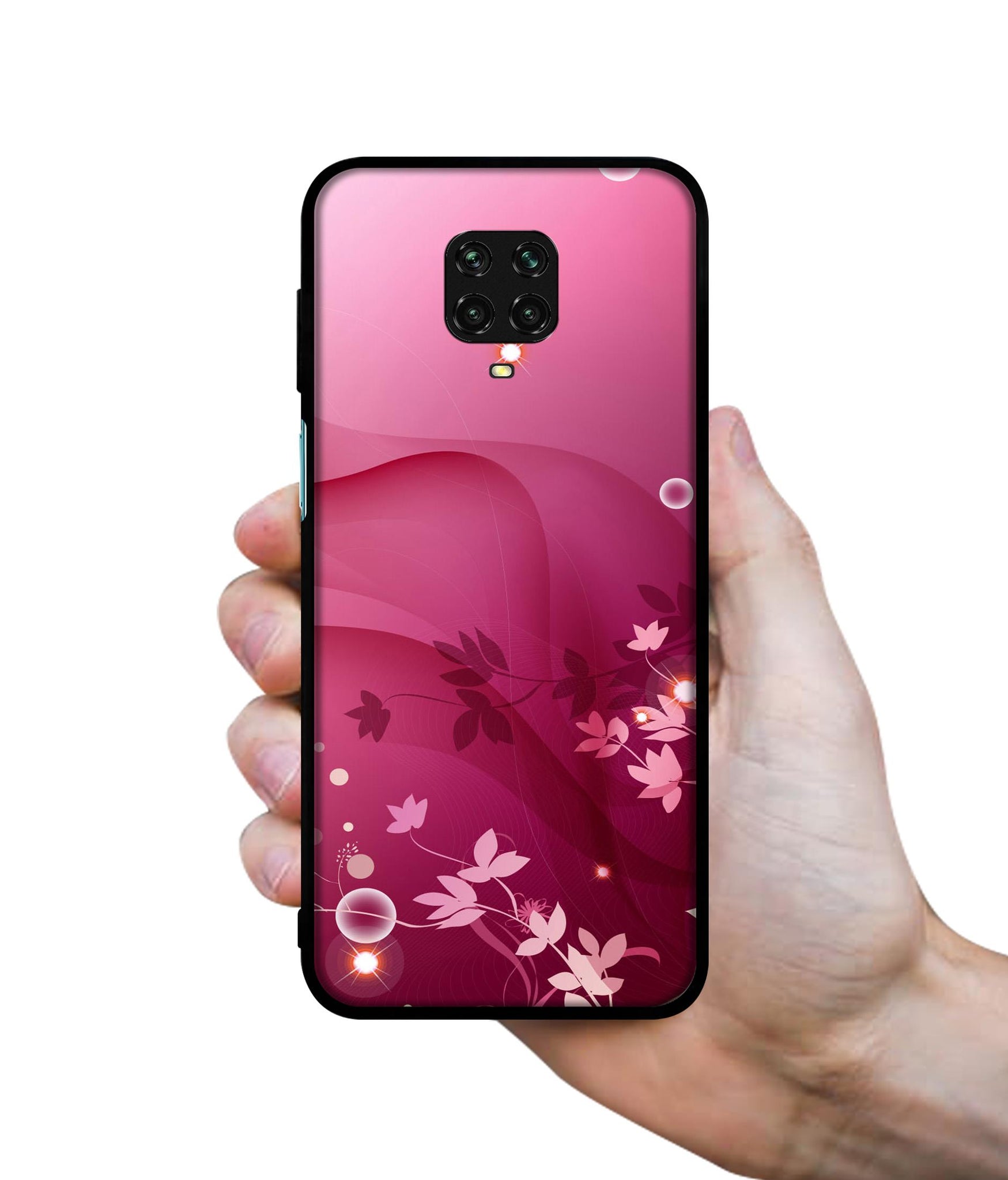 Pink Abstract Designer 2D Printed Back Case Cover for Mi Redmi Note 9 Pro / Note 9 Pro Max / Poco M2 Pro
