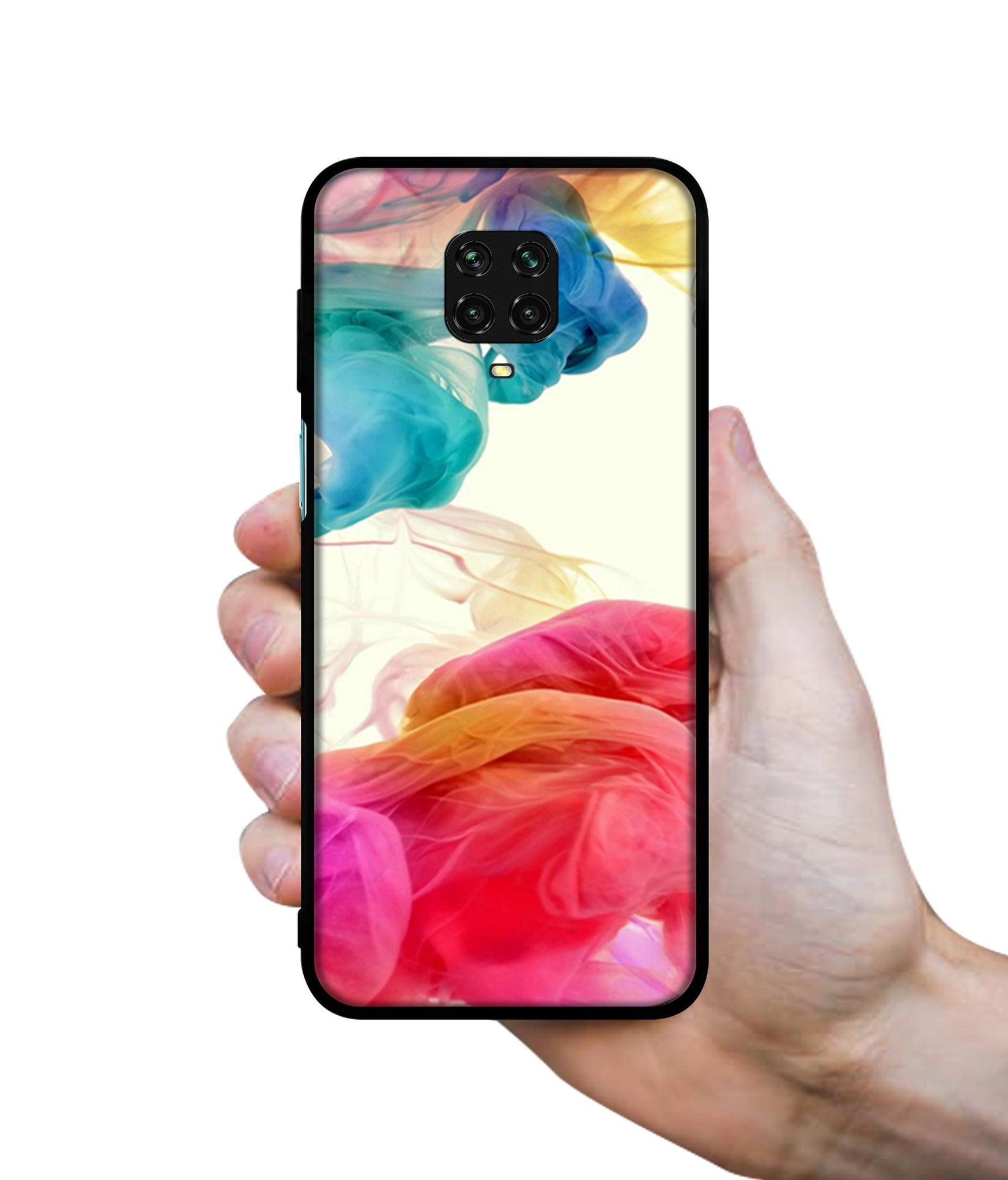Colored Smoke Designer 2D Printed Back Case Cover for Mi Redmi Note 9 Pro / Note 9 Pro Max / Poco M2 Pro
