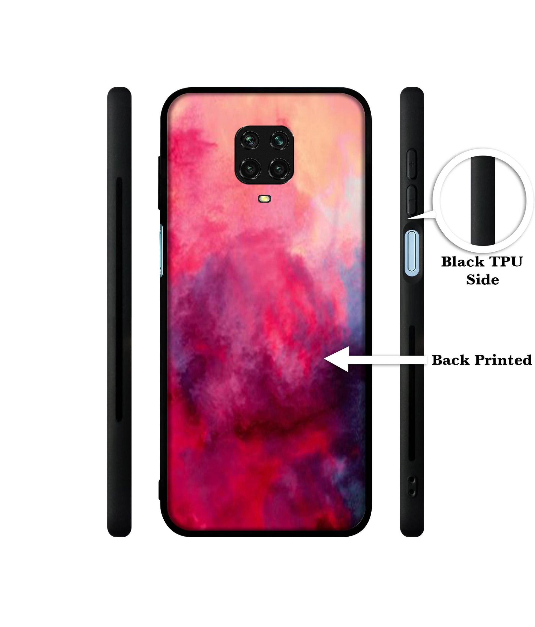 Holi Color Designer 2D Printed Back Case Cover for Mi Redmi Note 9 Pro / Note 9 Pro Max / Poco M2 Pro