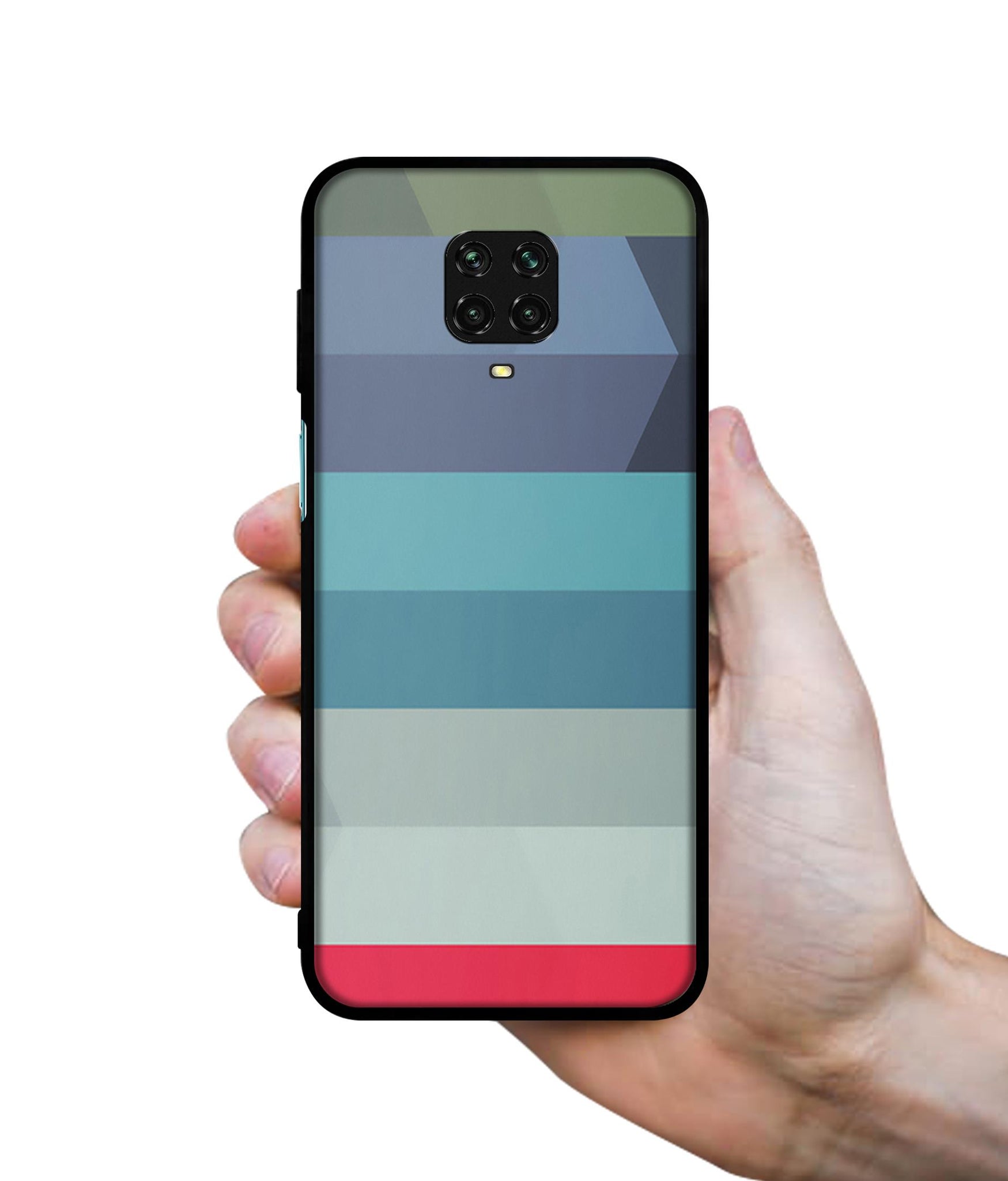 Colorful Lines Designer 2D Printed Back Case Cover for Mi Redmi Note 9 Pro / Note 9 Pro Max / Poco M2 Pro