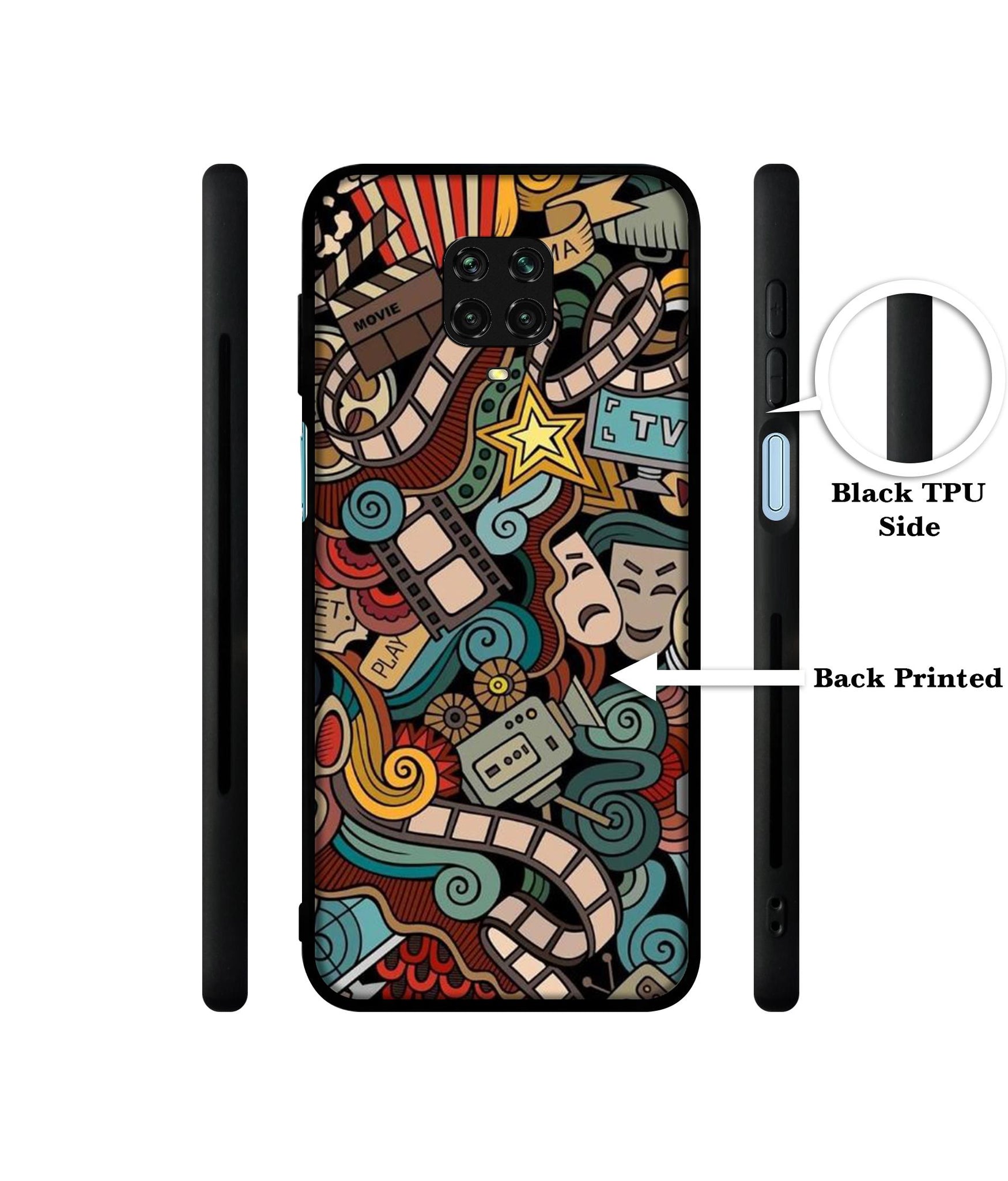 Movies Designer 2D Printed Back Case Cover for Mi Redmi Note 9 Pro / Note 9 Pro Max / Poco M2 Pro