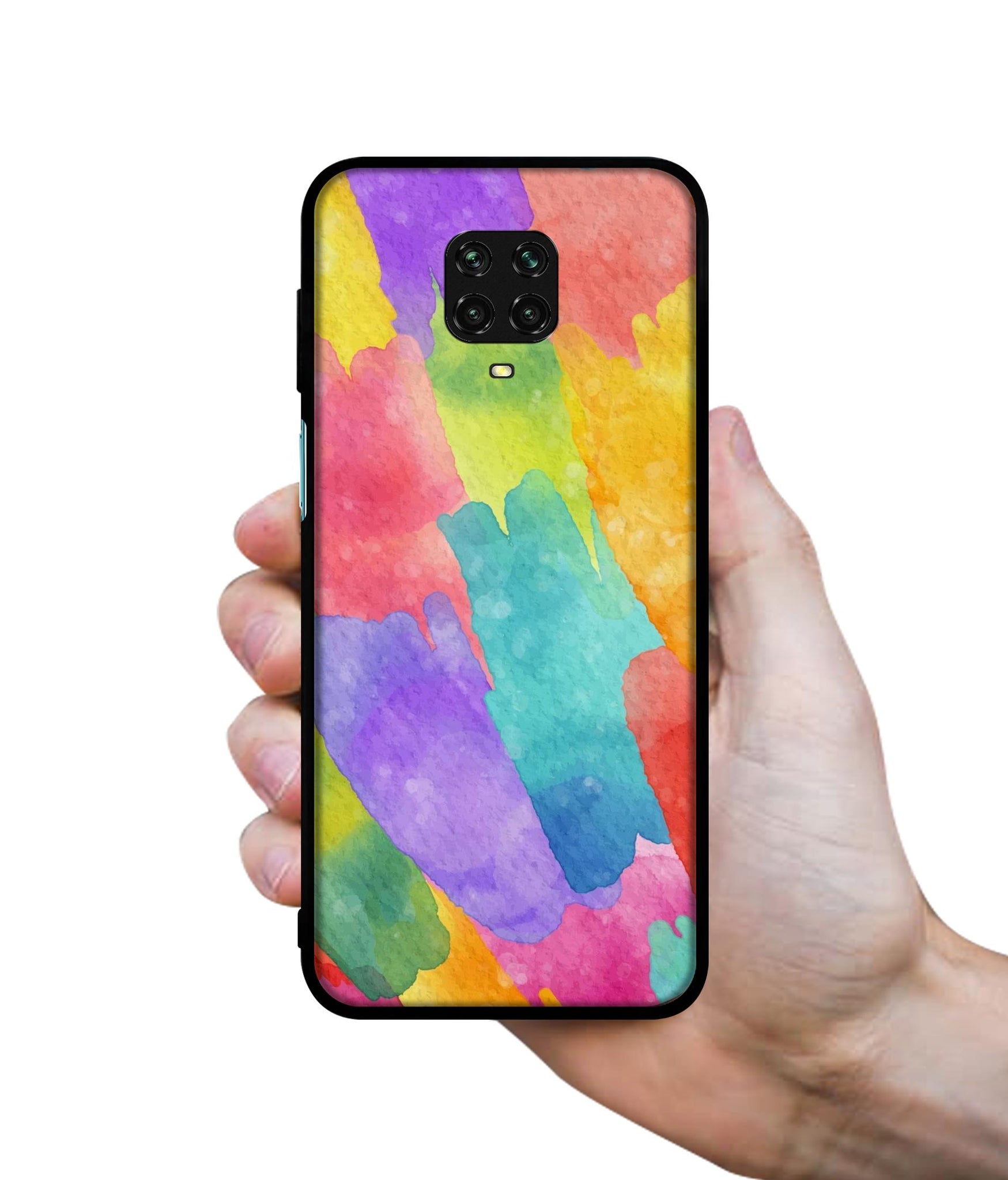 Water Paint Colorful Abstract Designer 2D Printed Back Case Cover for Mi Redmi Note 9 Pro / Note 9 Pro Max / Poco M2 Pro