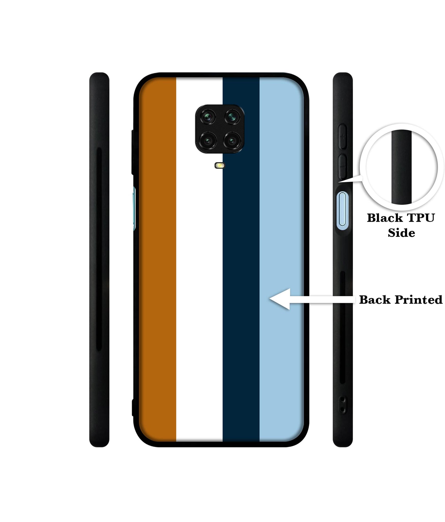 Color Stripes Designer 2D Printed Back Case Cover for Mi Redmi Note 9 Pro / Note 9 Pro Max / Poco M2 Pro