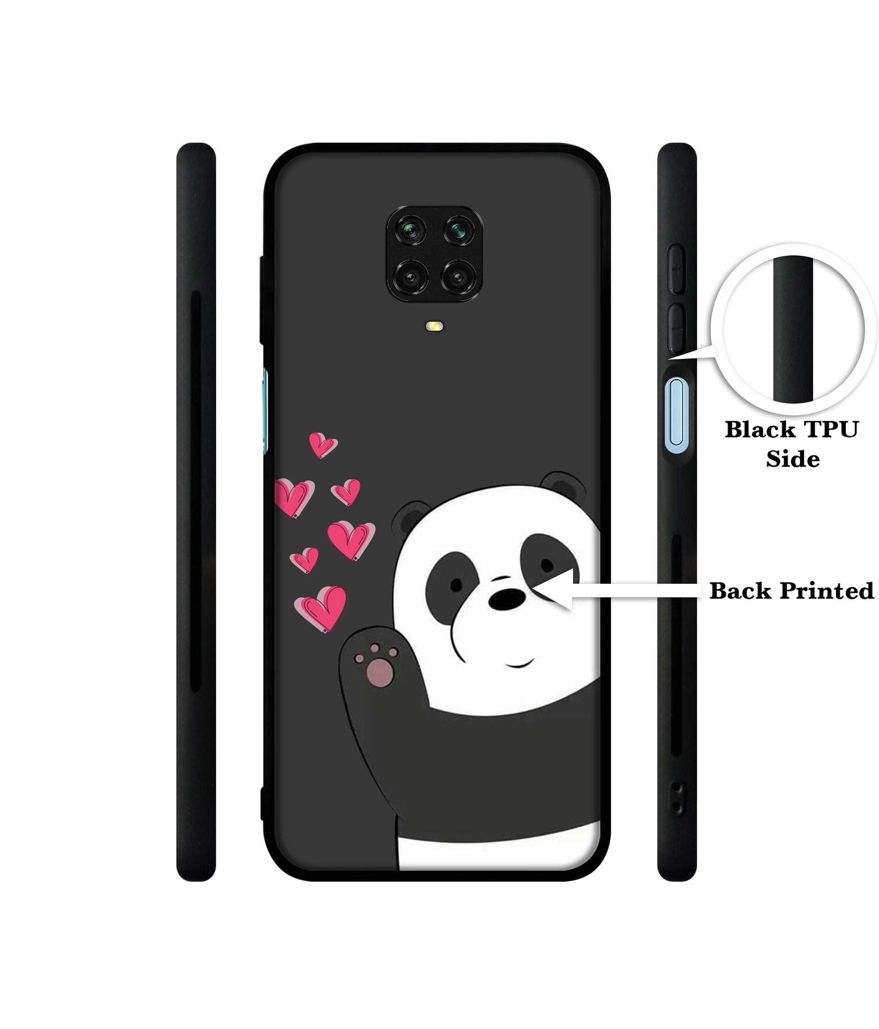 Love Panda Designer 2D Printed Back Case Cover for Mi Redmi Note 9 Pro / Note 9 Pro Max / Poco M2 Pro