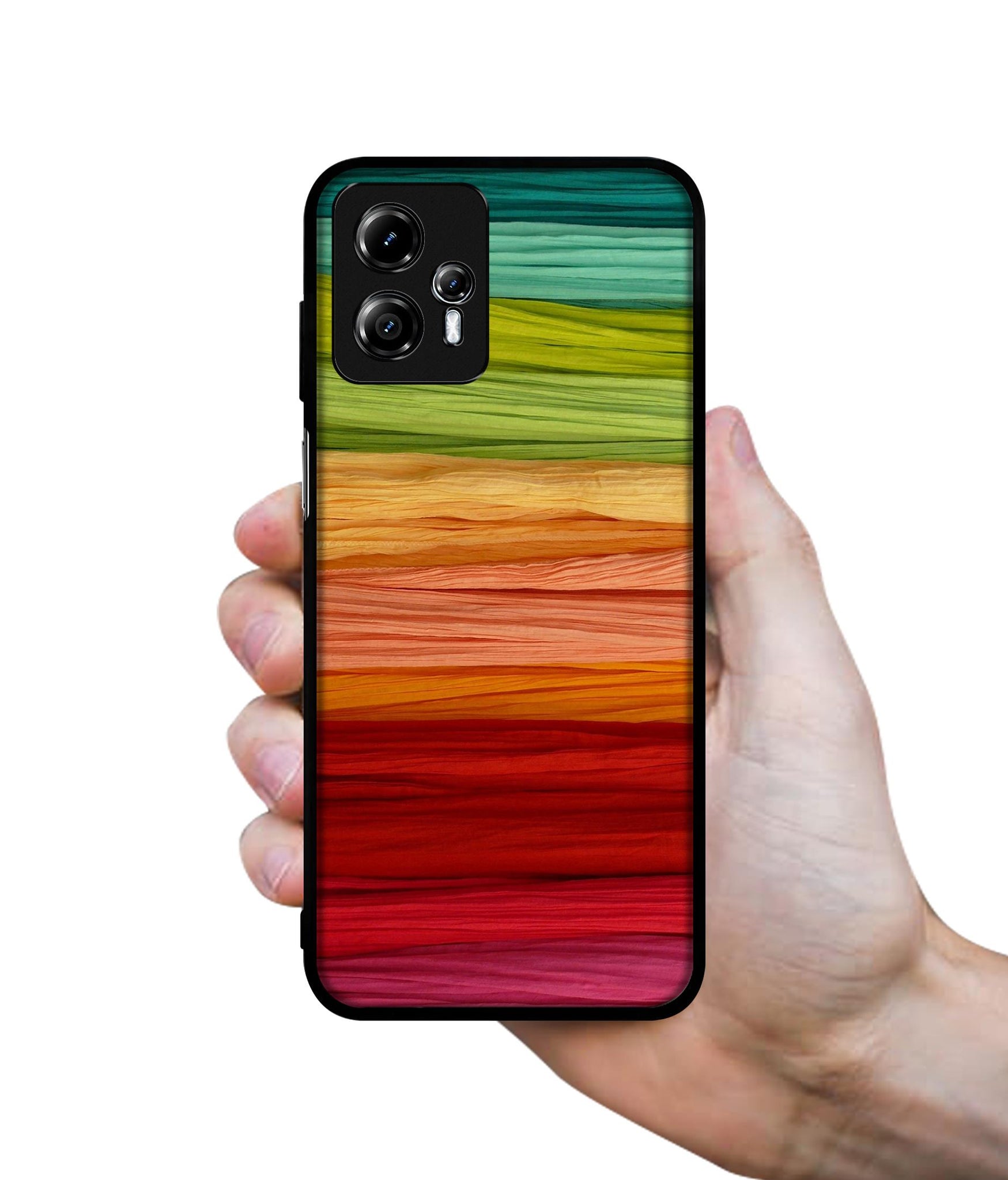 Colorful Thread Designer 2D Printed Back Case Cover for Motorola Moto G13 4G