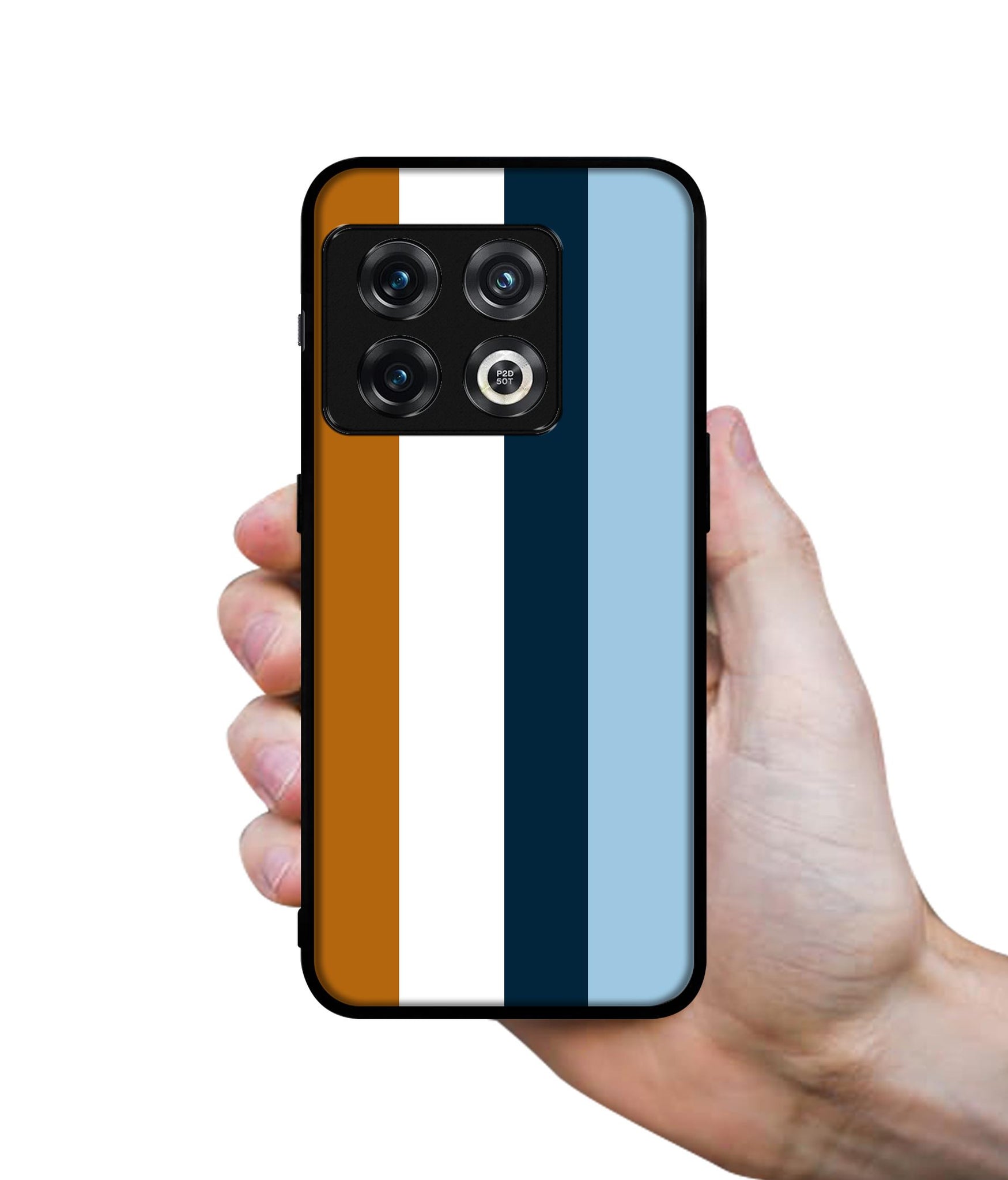 Color Stripes Designer 2D Printed Back Case Cover for OnePlus 10 Pro 5G